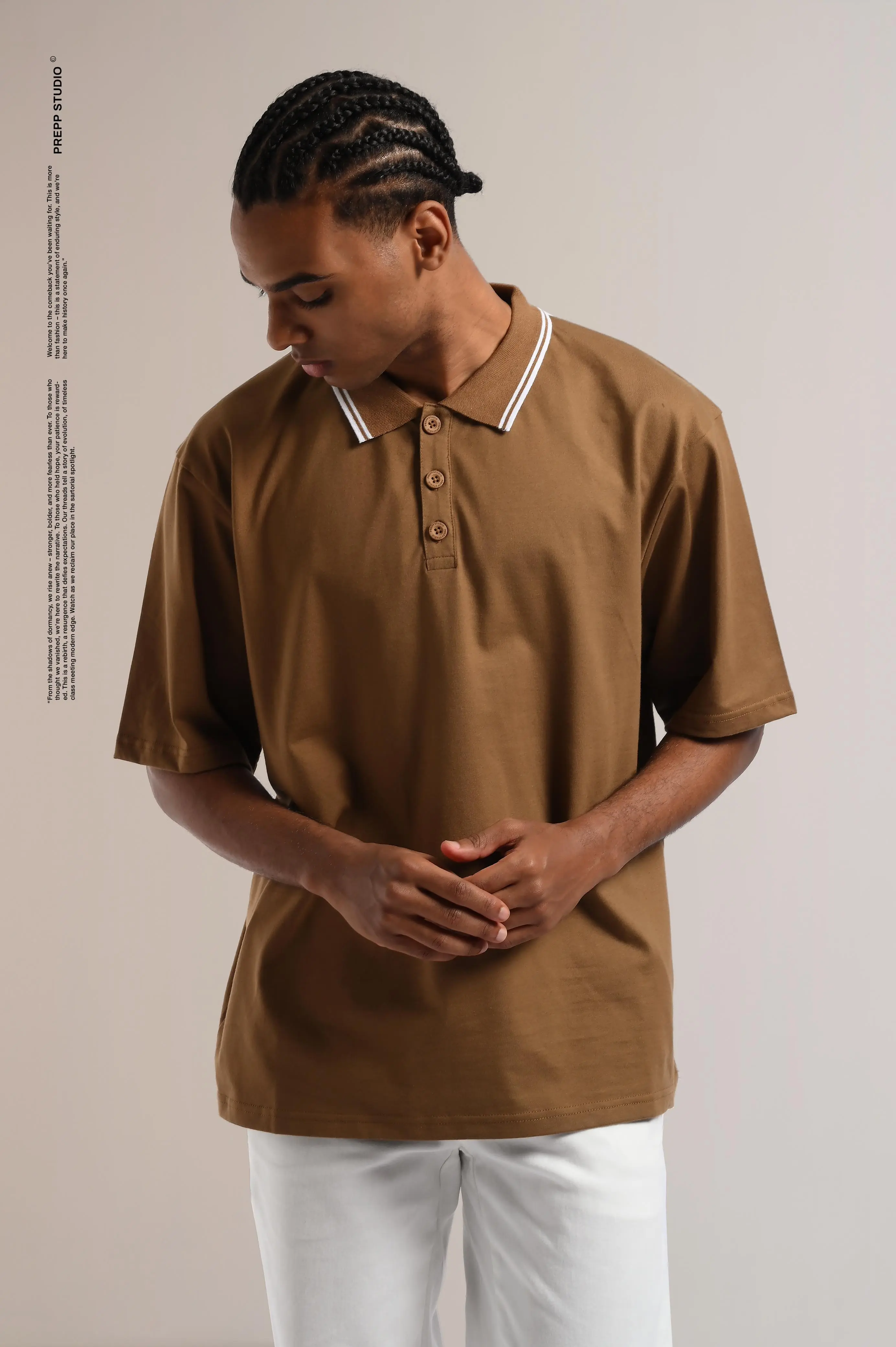 OVERTURE POLO SHIRT CHOCO