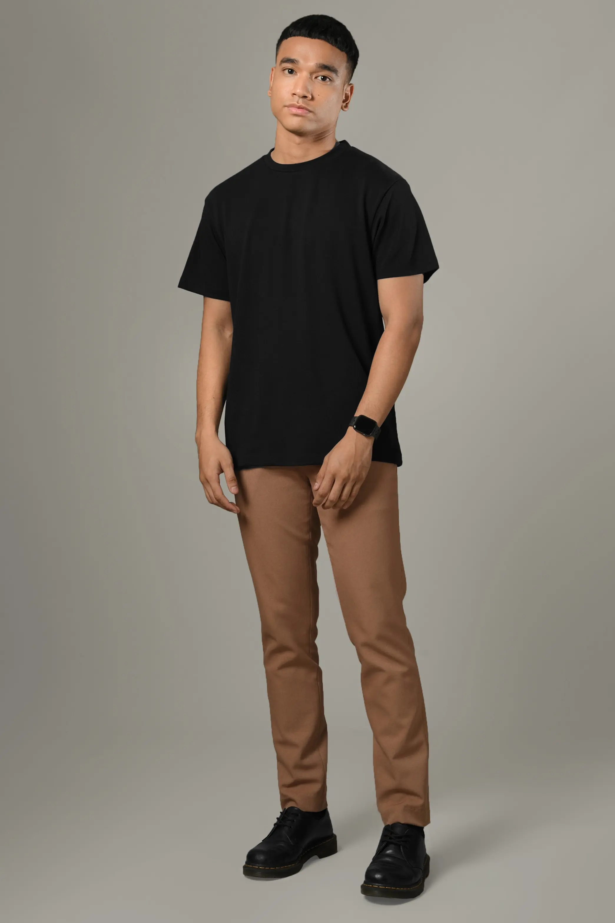PTBJ02-EAZYDRY BASIC TEES BLACK