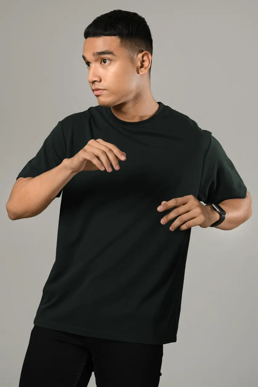 PTBJ43-EAZYDRY BASIC TEES SYCAMORE