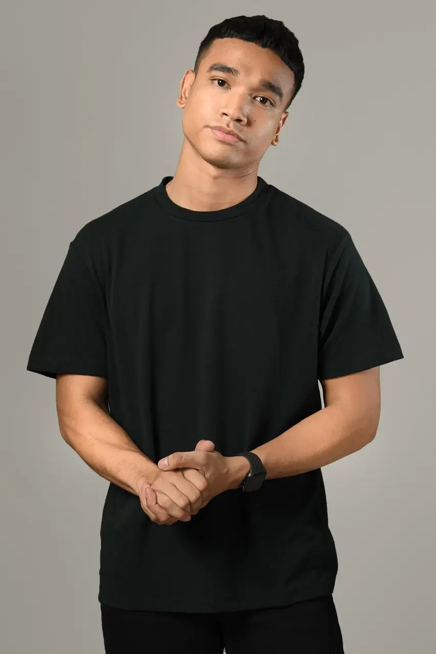 PTBJ43-EAZYDRY BASIC TEES SYCAMORE
