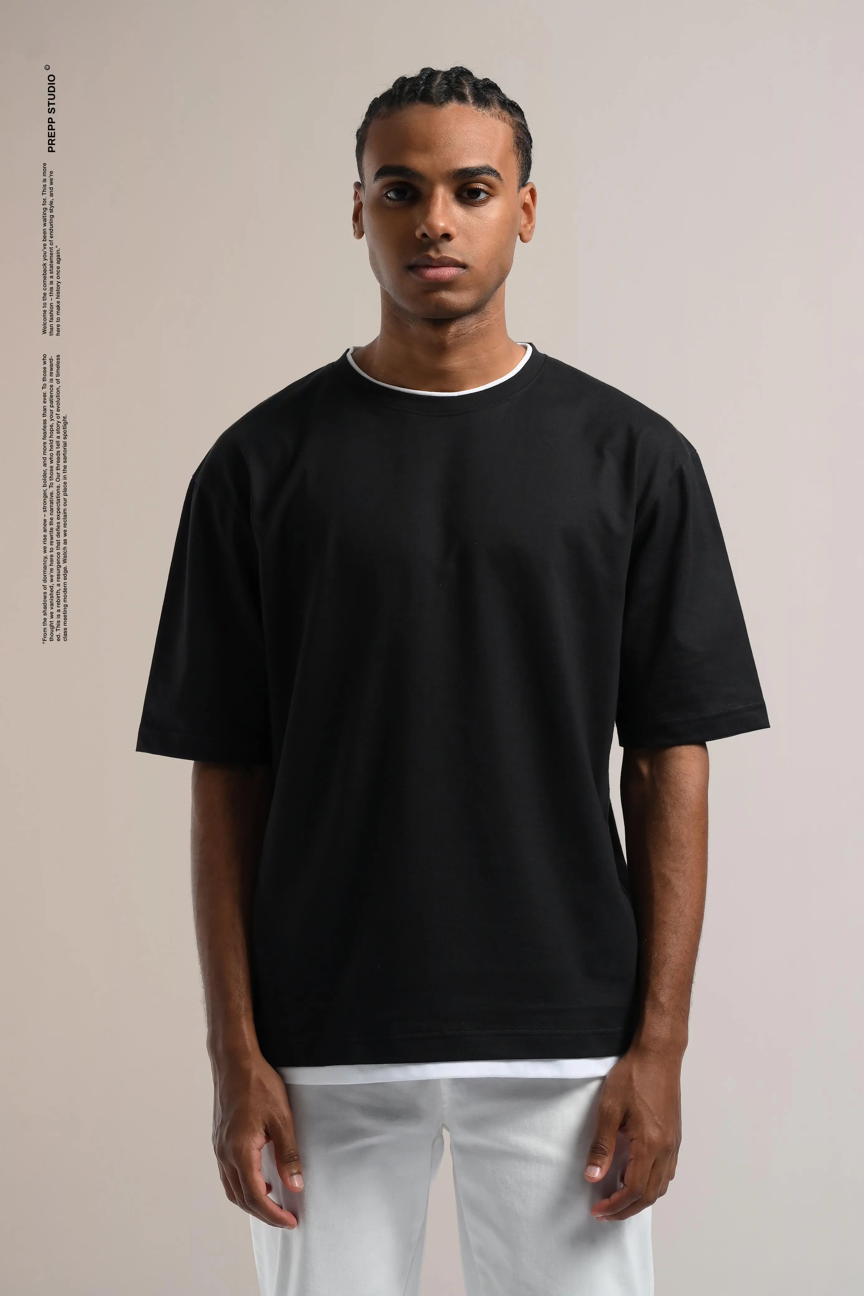 ENLITE DOUBLE TSHIRT BLACK