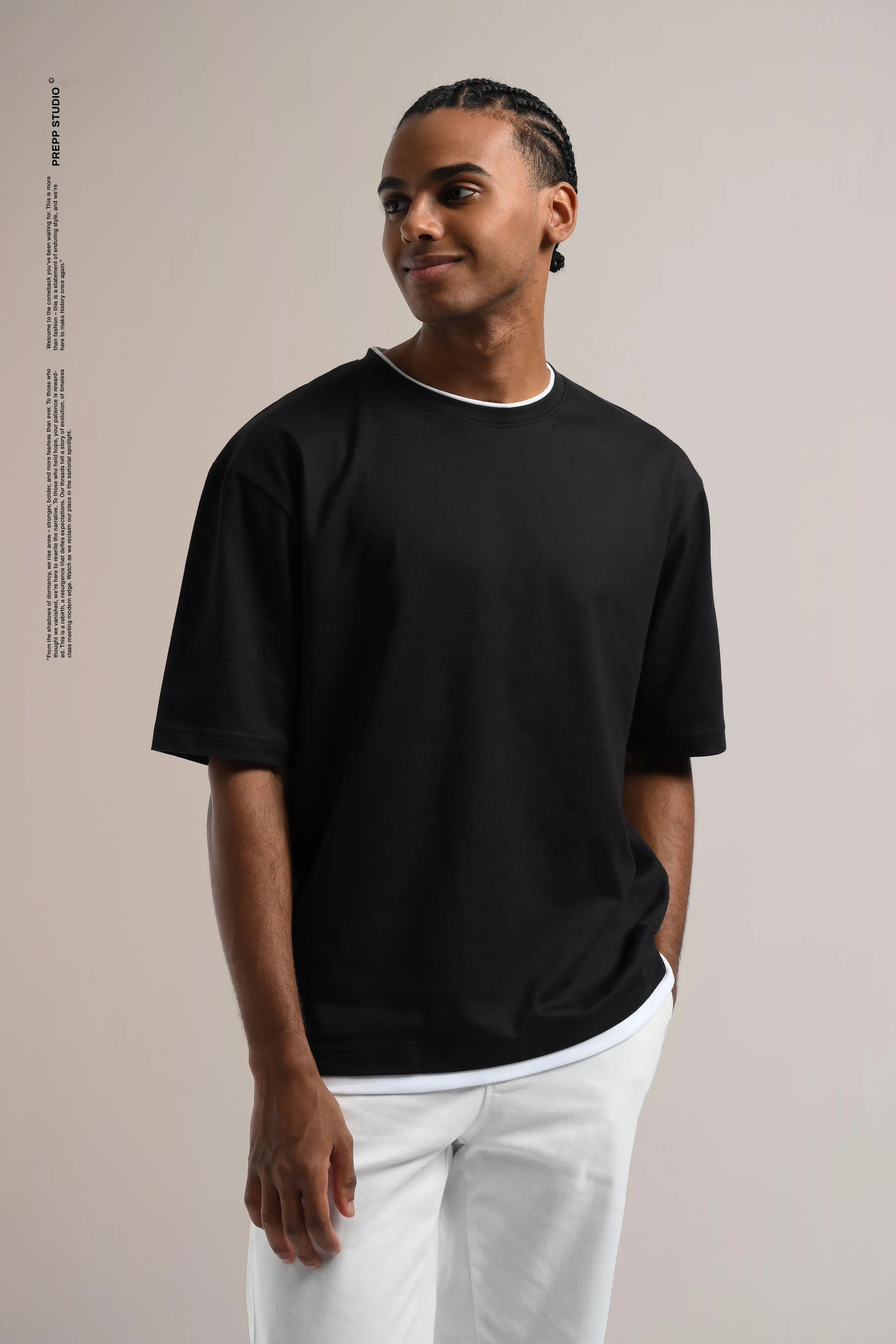 ENLITE DOUBLE TSHIRT BLACK