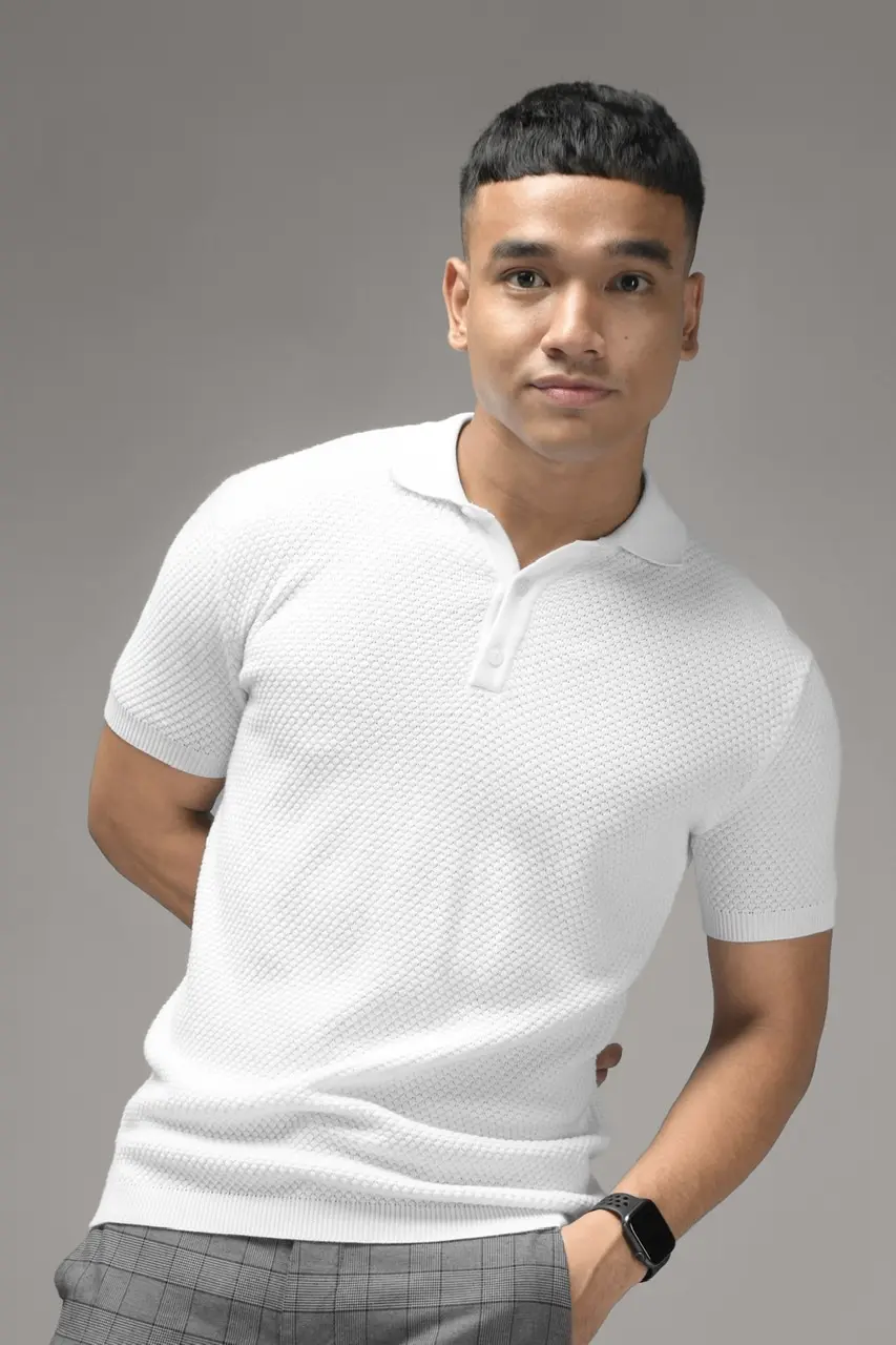 PLAT17-POLO HOVE WHITE