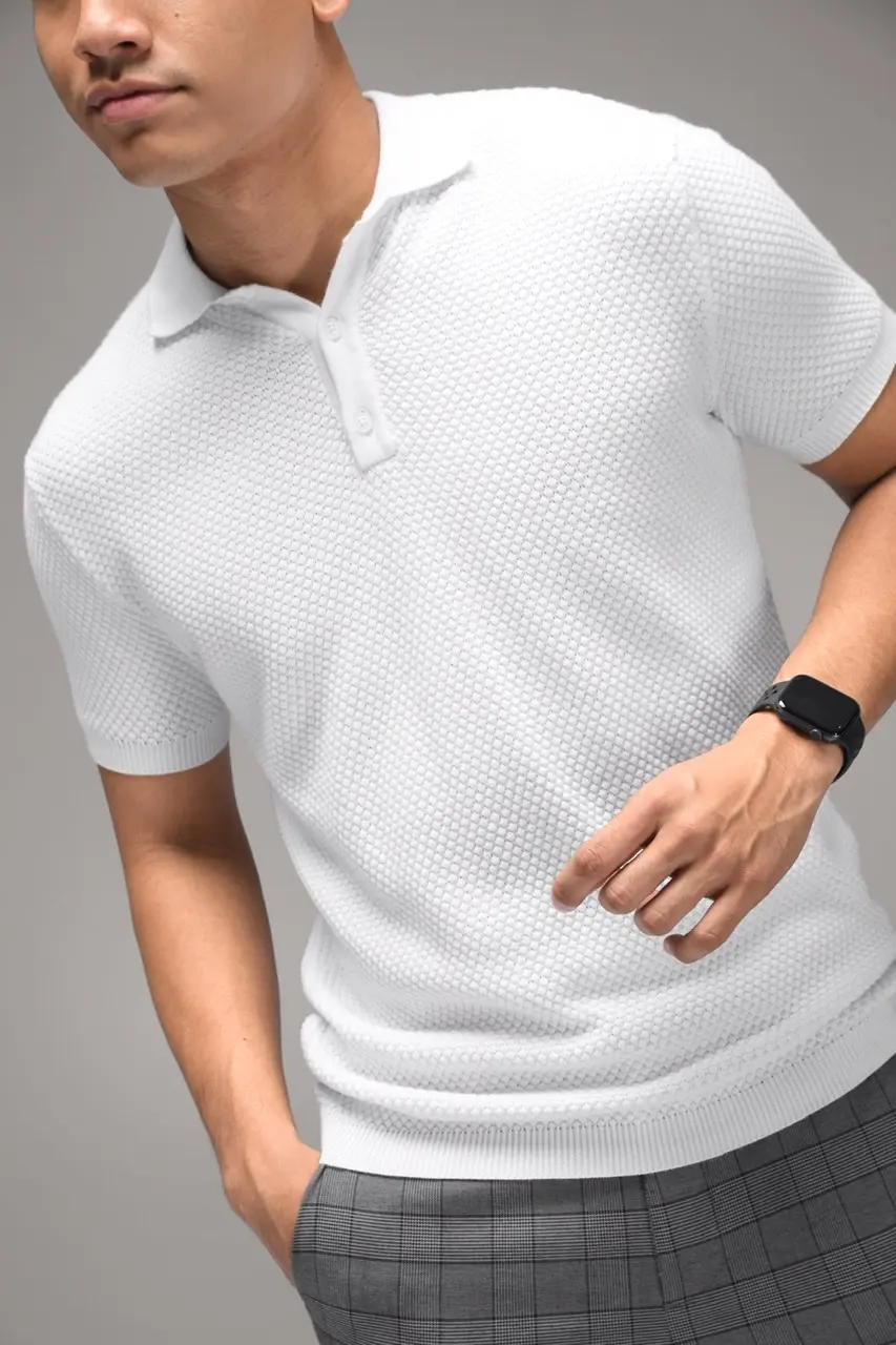 PLAT17-POLO HOVE WHITE