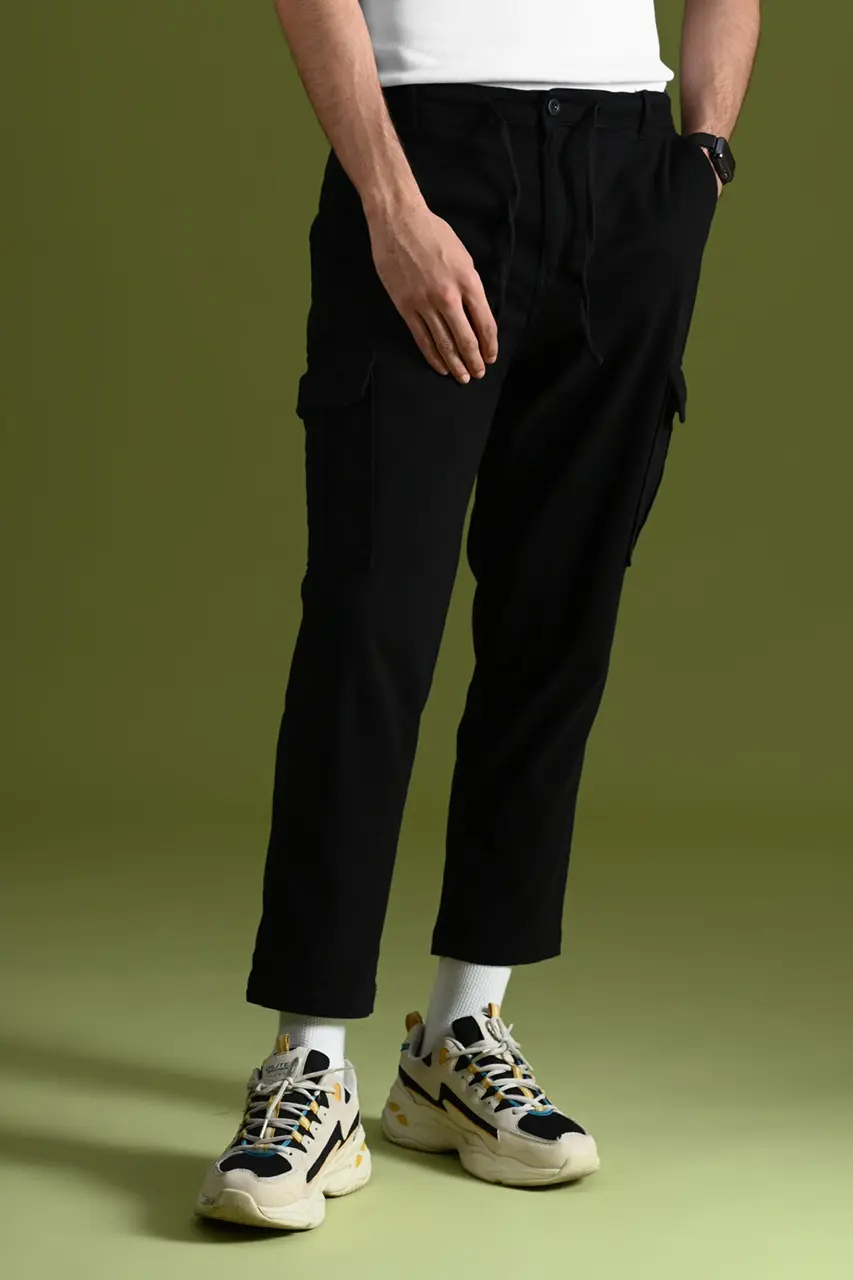 PPDN02-ULTIMATE CARGO PANTS BLACK
