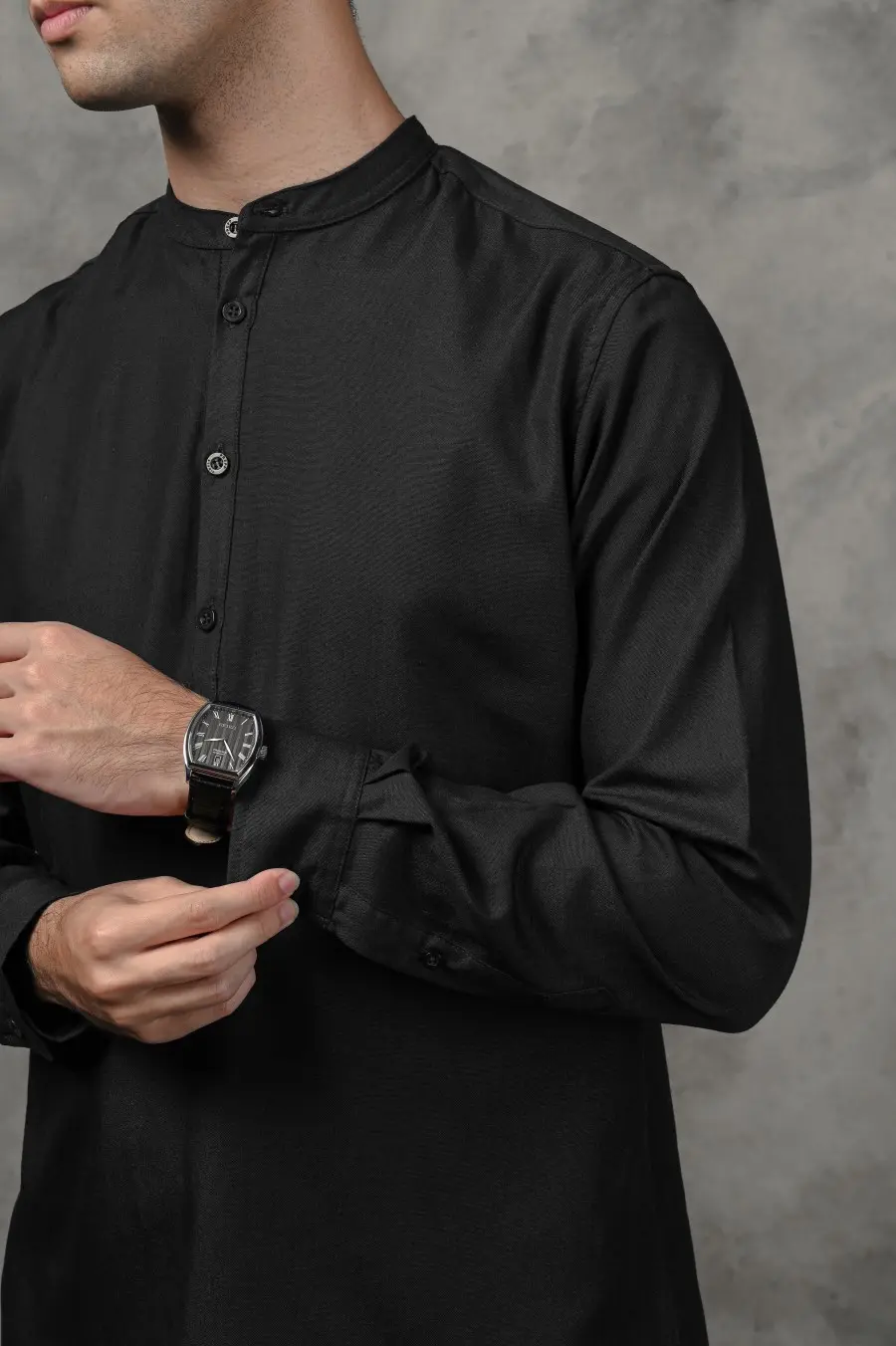 NOAH MODEST SHIRT BLACK