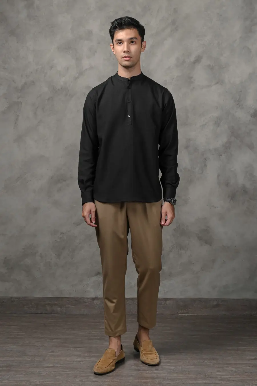 NOAH MODEST SHIRT BLACK