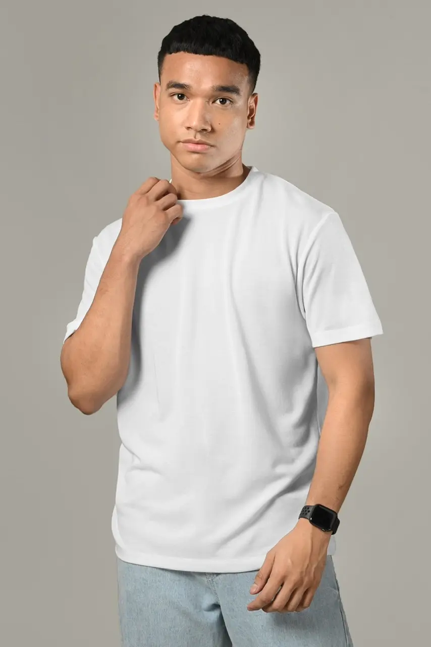 PTBJ17-EAZYDRY BASIC TEES WHITE