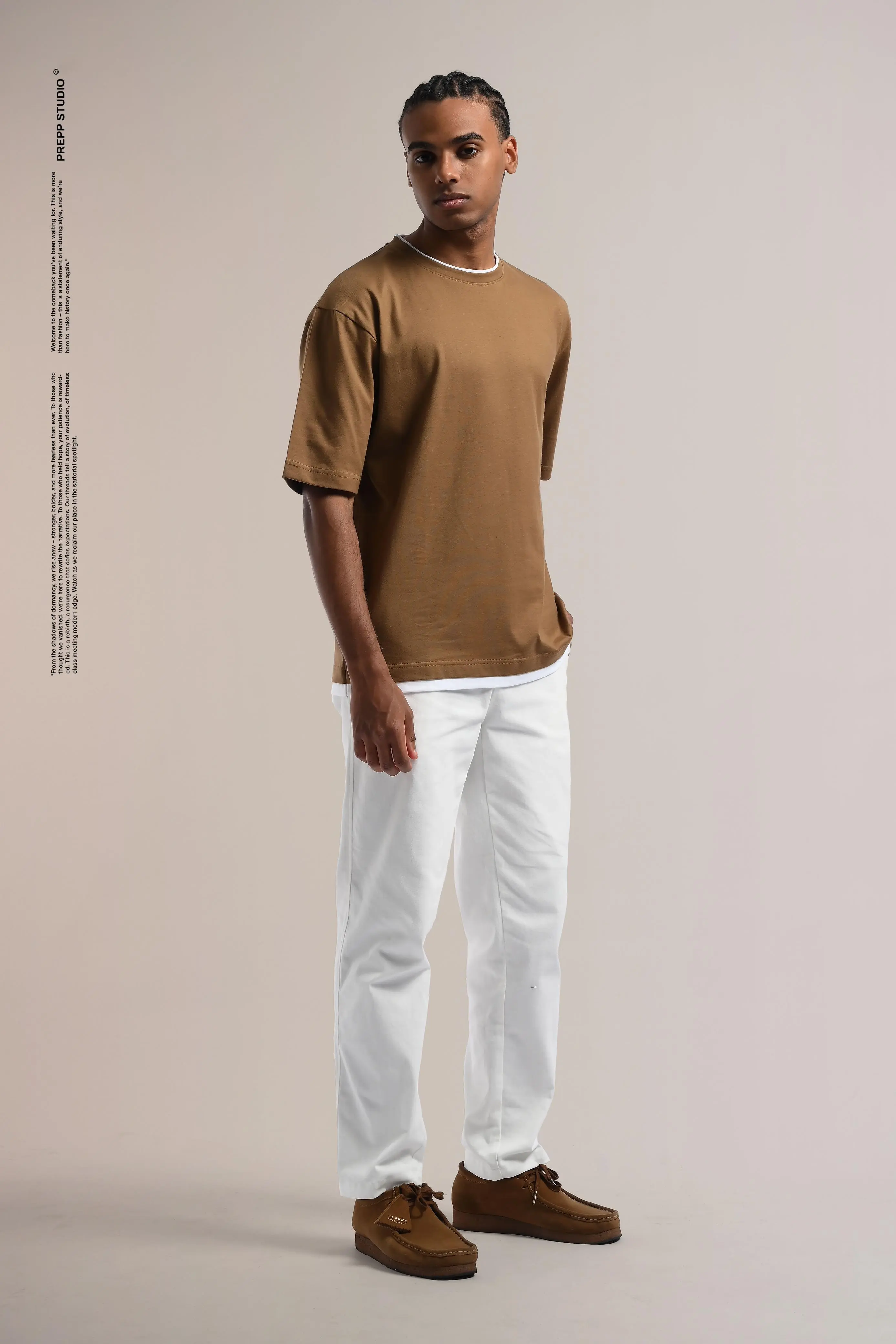 PSFX06-ENLITE DOUBLE TSHIRT CHOCO