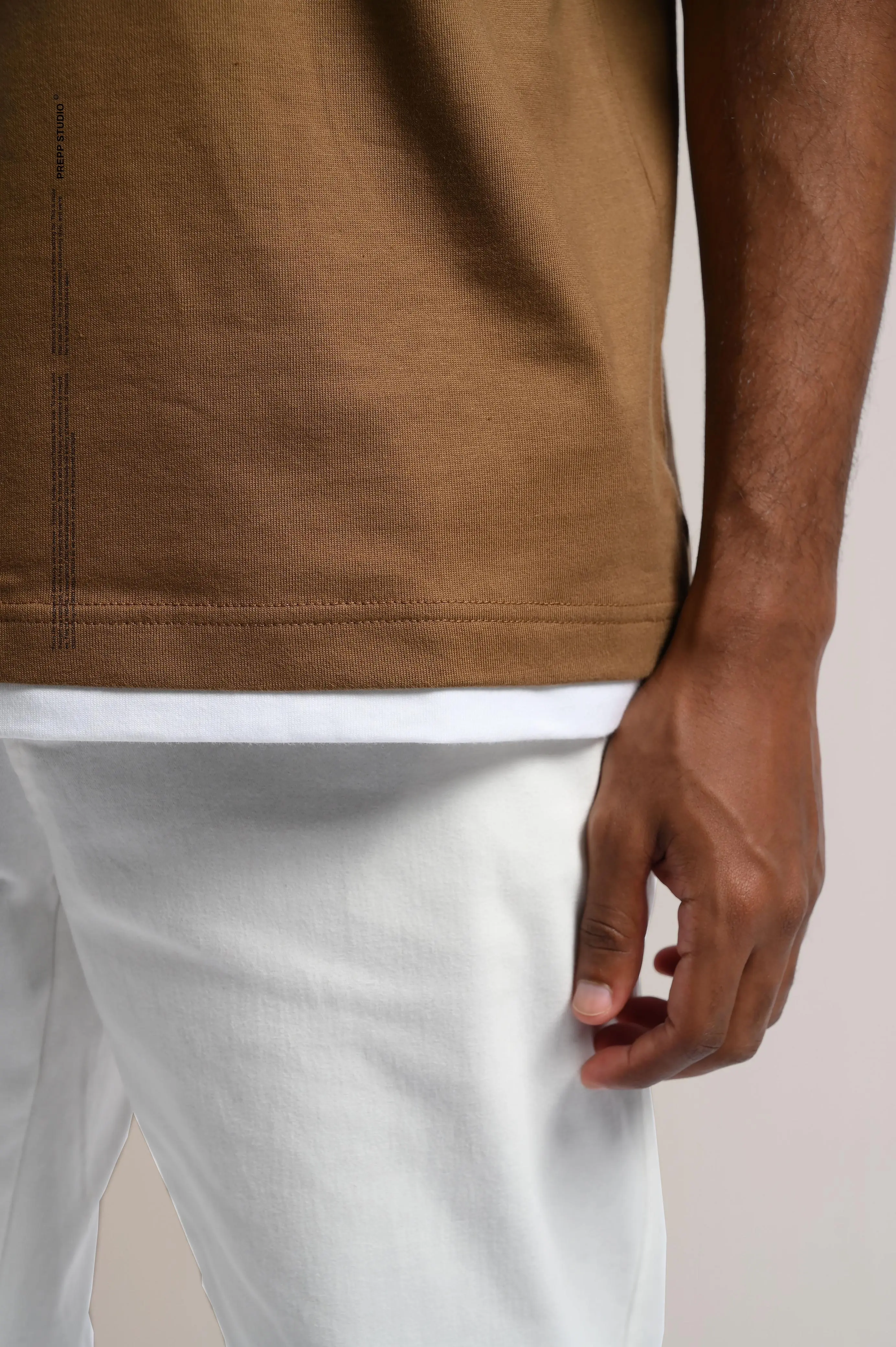 PSFX06-ENLITE DOUBLE TSHIRT CHOCO