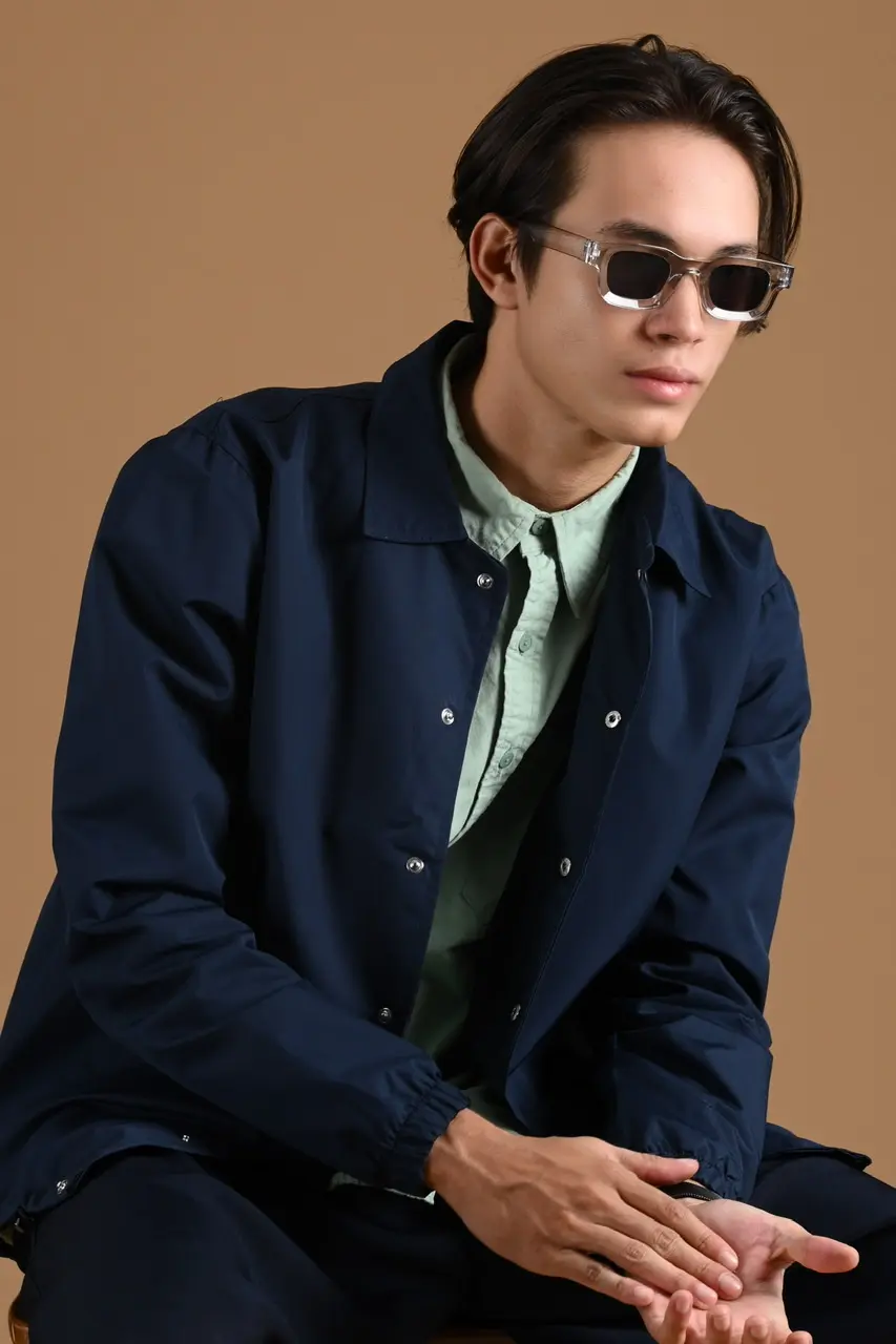 POCP16-ULTIMATE COACH JACKET NAVY