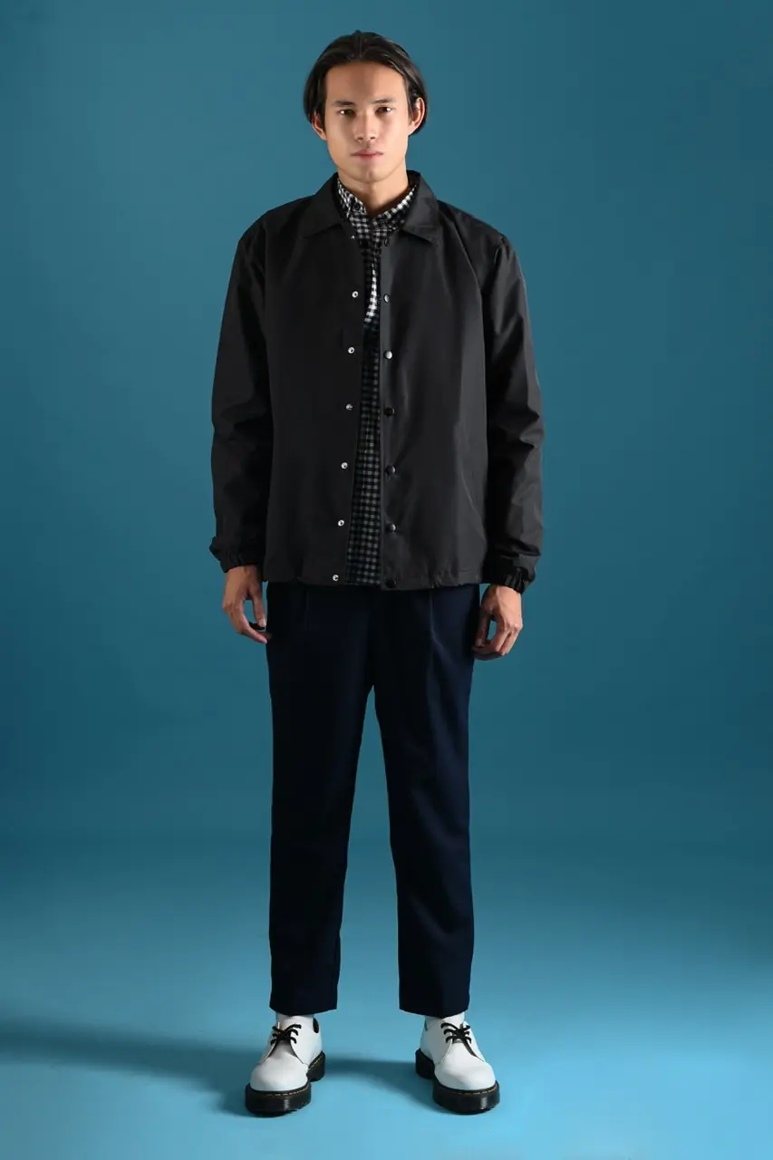 ULTIMATE COACH JACKET BLACK