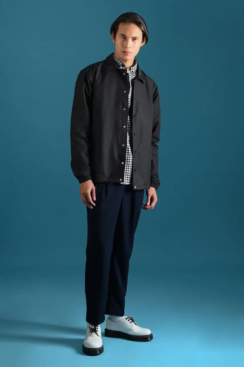 ULTIMATE COACH JACKET BLACK