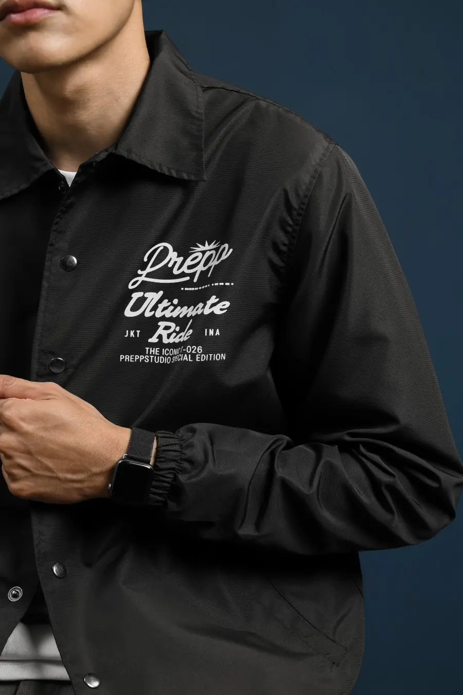COACH JACKET ULTIMATE RIDE BLACK
