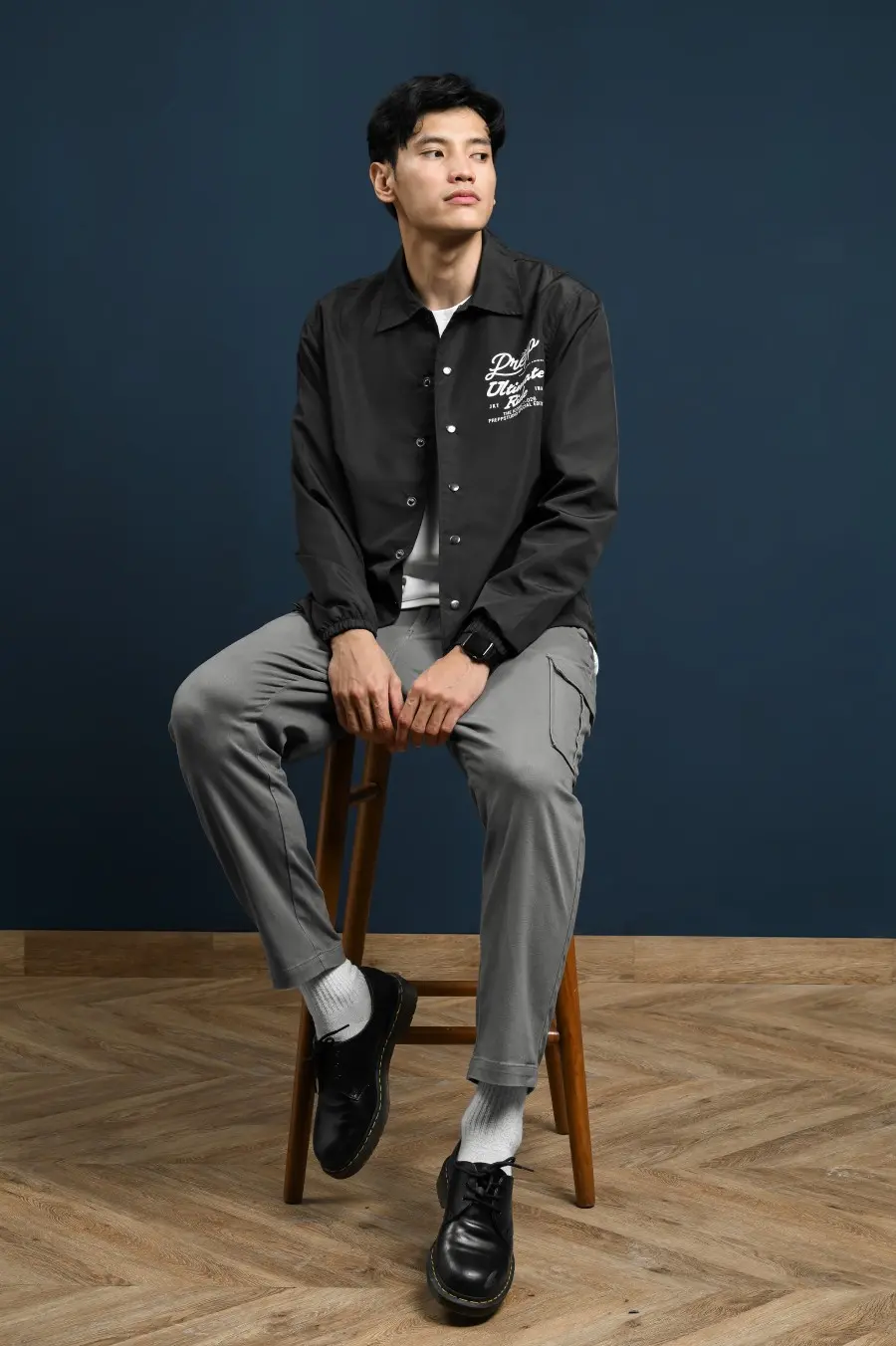 COACH JACKET ULTIMATE RIDE BLACK