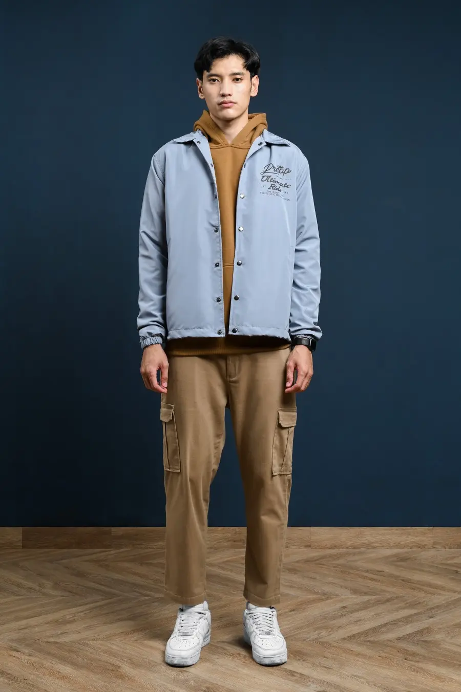 PODL10-COACH JACKET ULTIMATE RIDE GREY