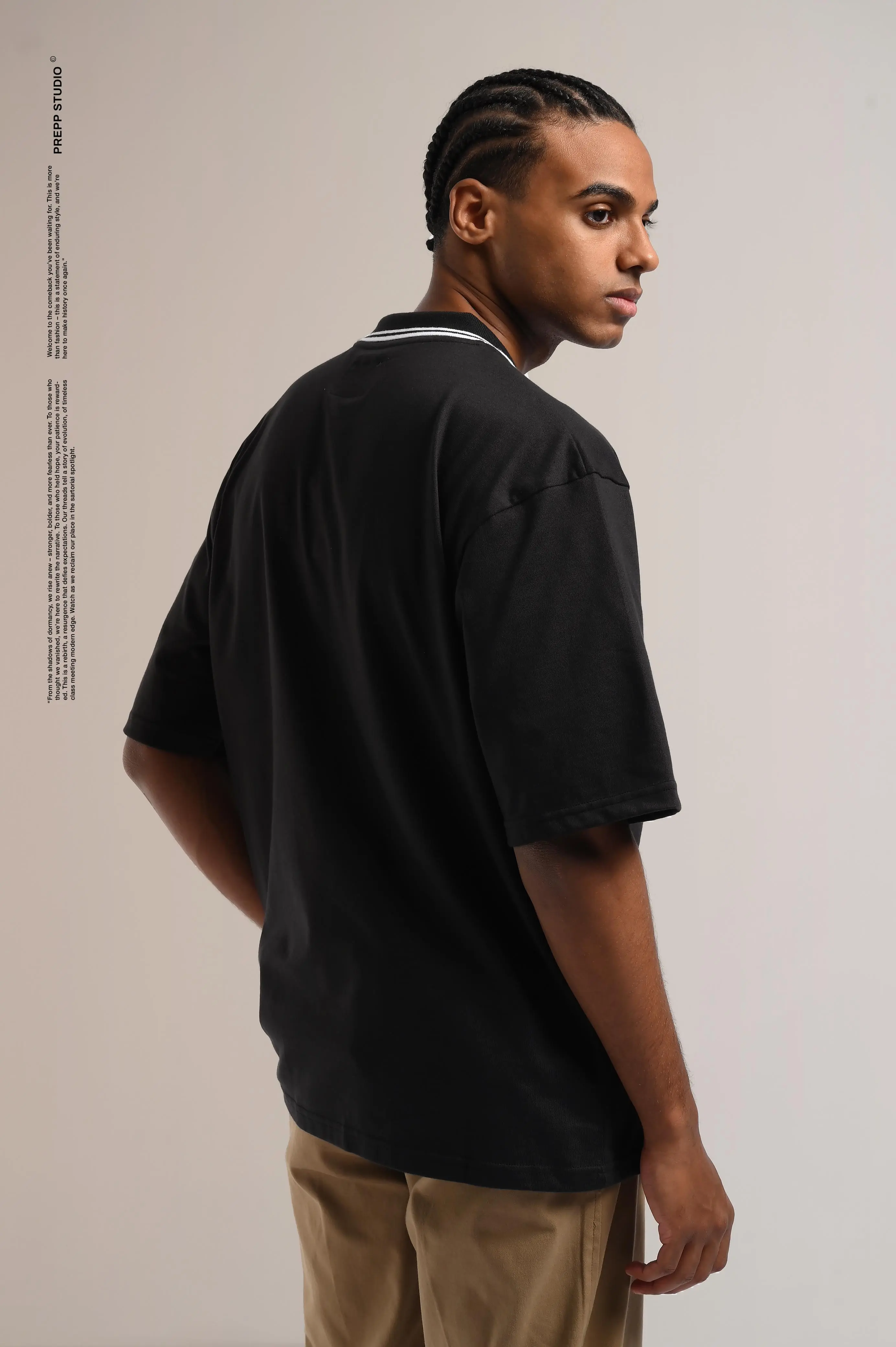 OVERTURE POLO SHIRT BLACK