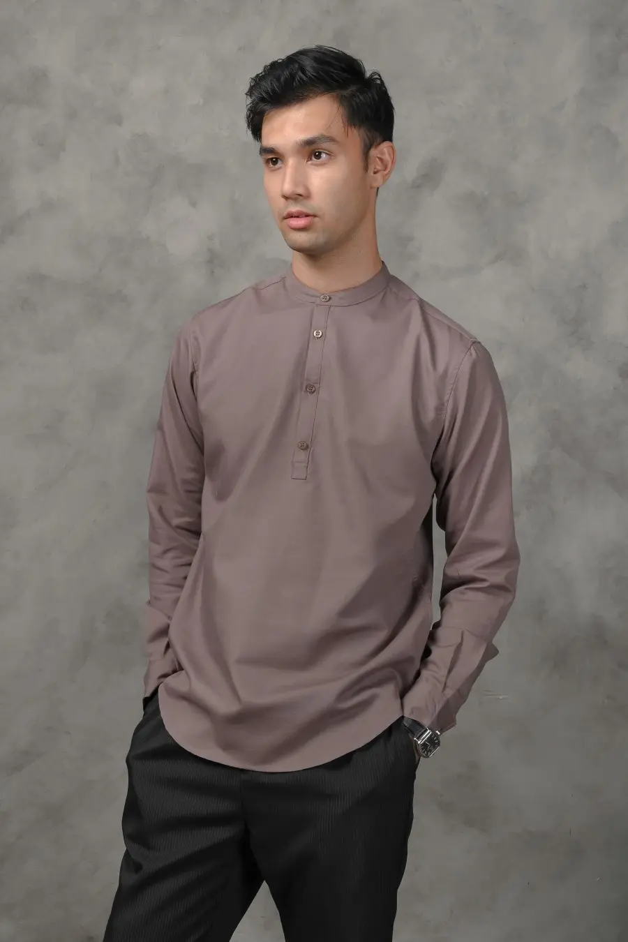 NOAH MODEST SHIRT KHAKI