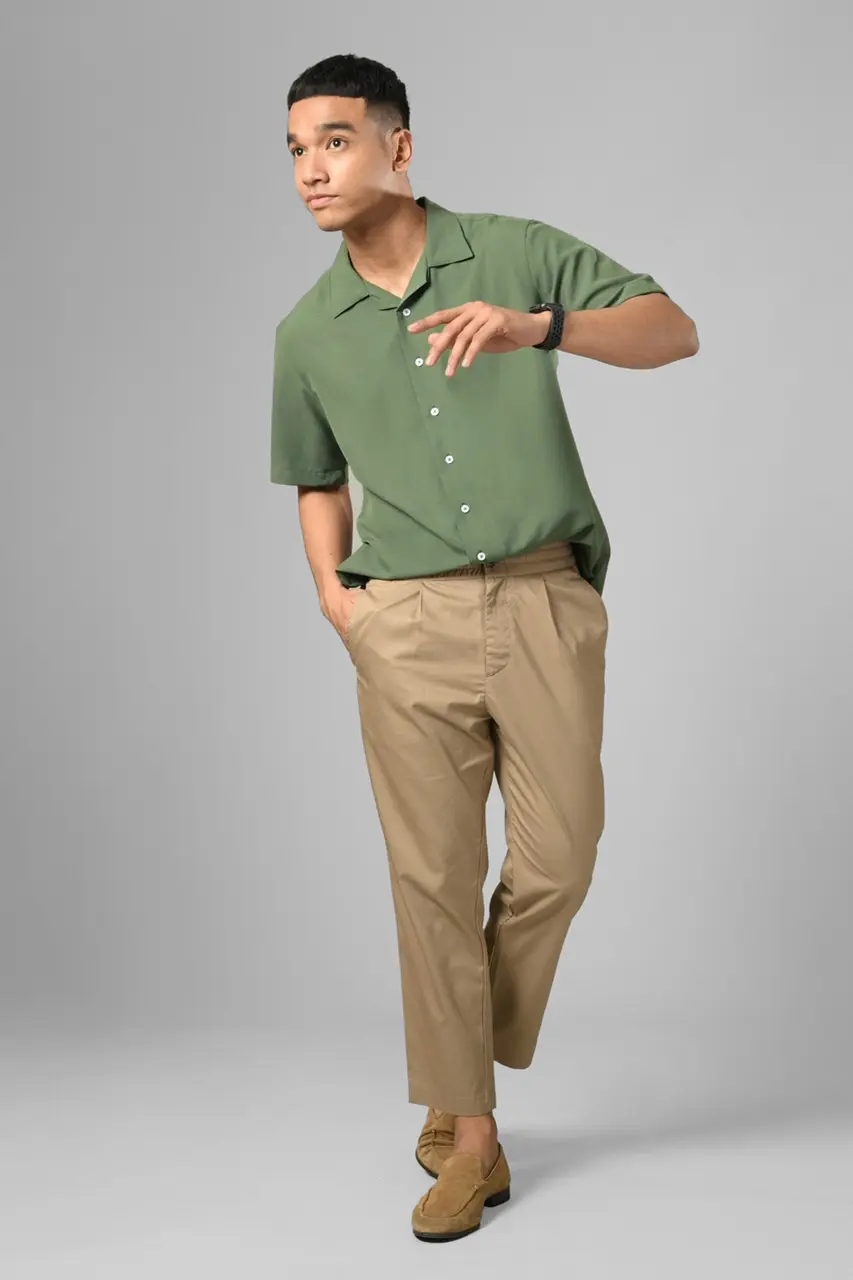 PSBH46-ULTIMATE CUBAN SHIRT RIFLE GREEN