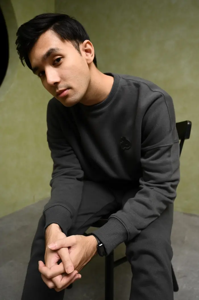 POCK38-PREPP SIGNATURE SWEATSHIRT CHARCOAL