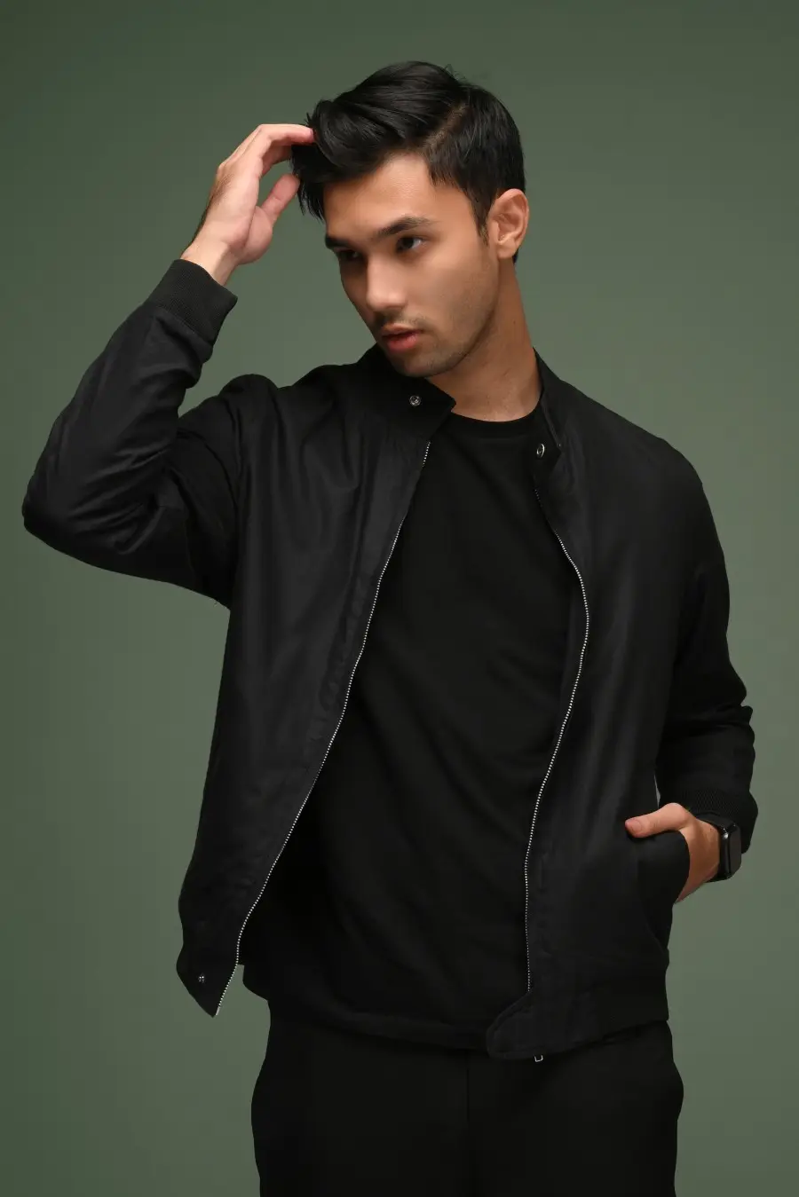 HARRINGTON JACKET BLACK