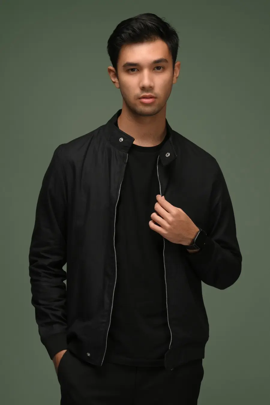 HARRINGTON JACKET BLACK