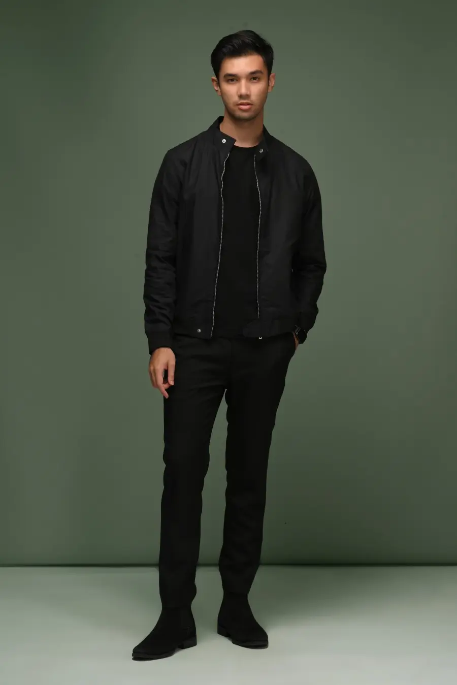 HARRINGTON JACKET BLACK
