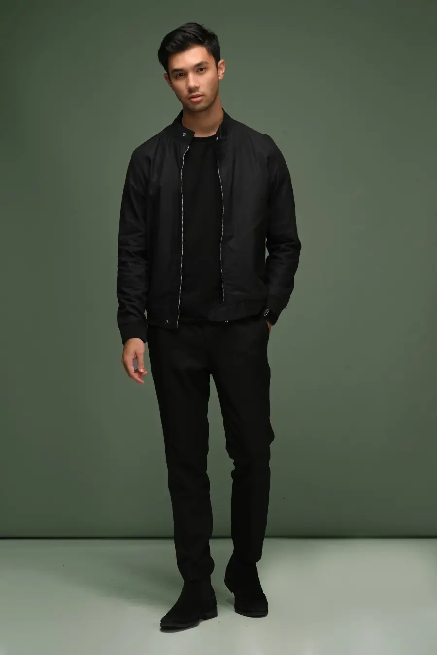 HARRINGTON JACKET BLACK