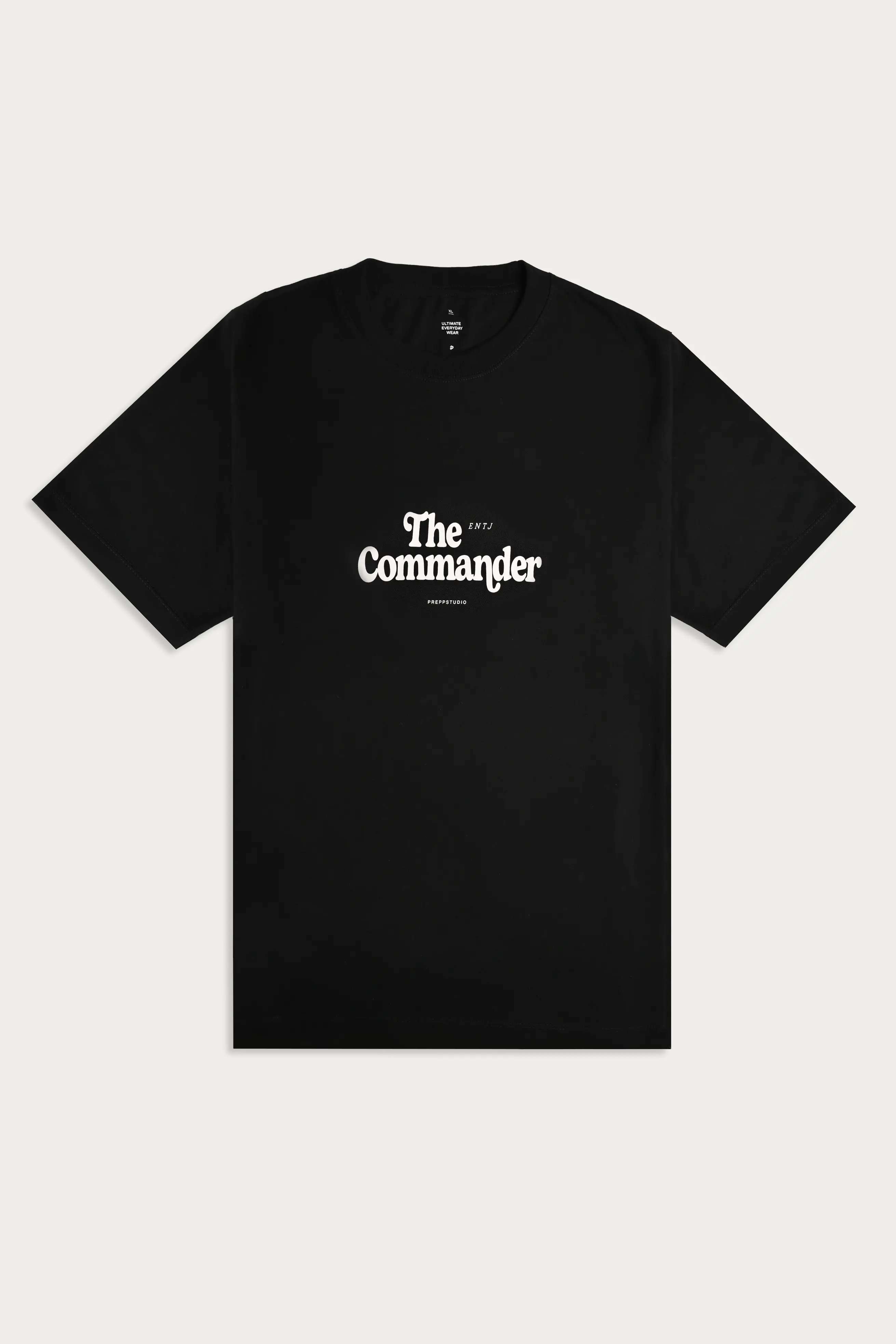 PTEM02-THE COMMANDER TEES BLACK