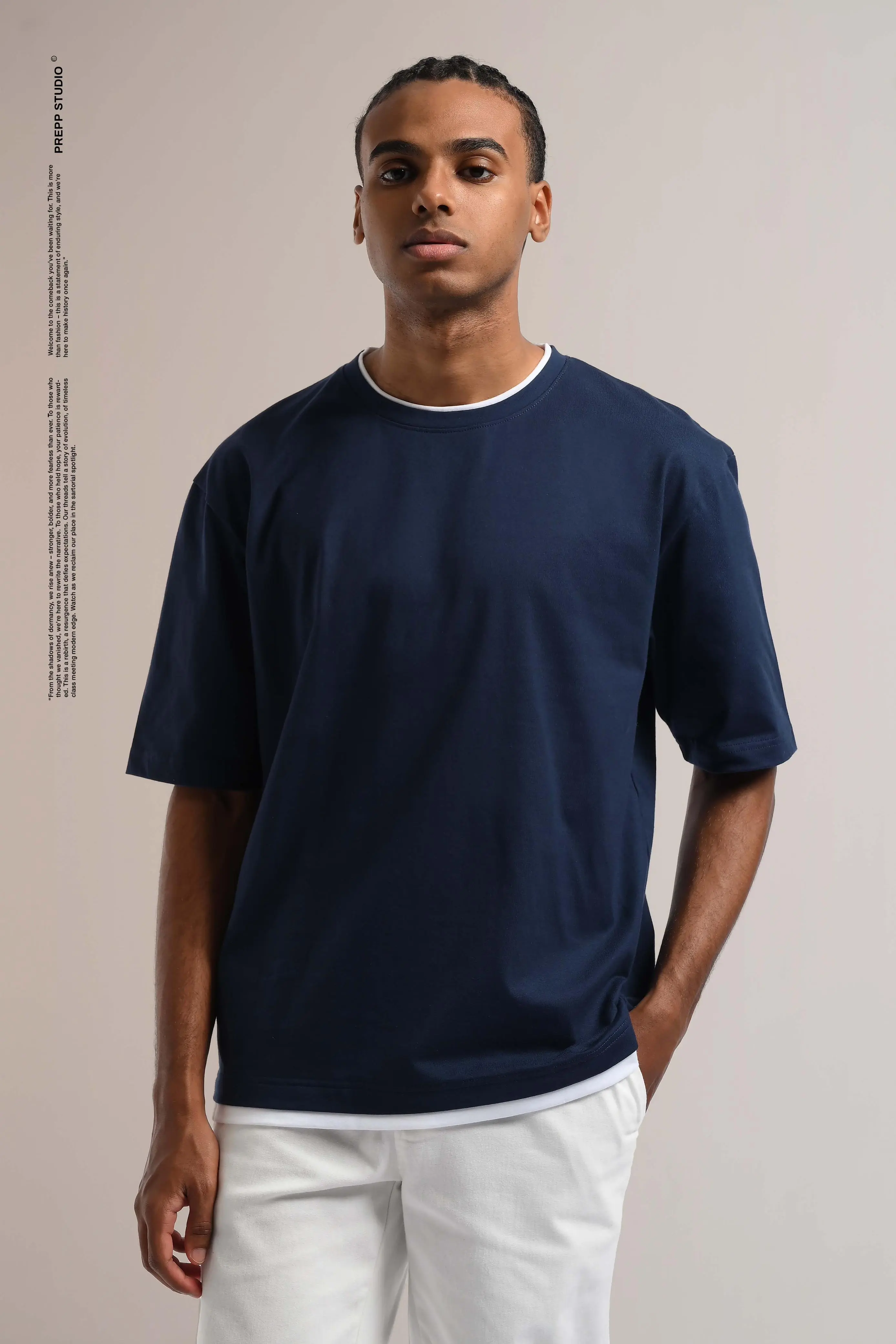 ENLITE DOUBLE TSHIRT NAVY