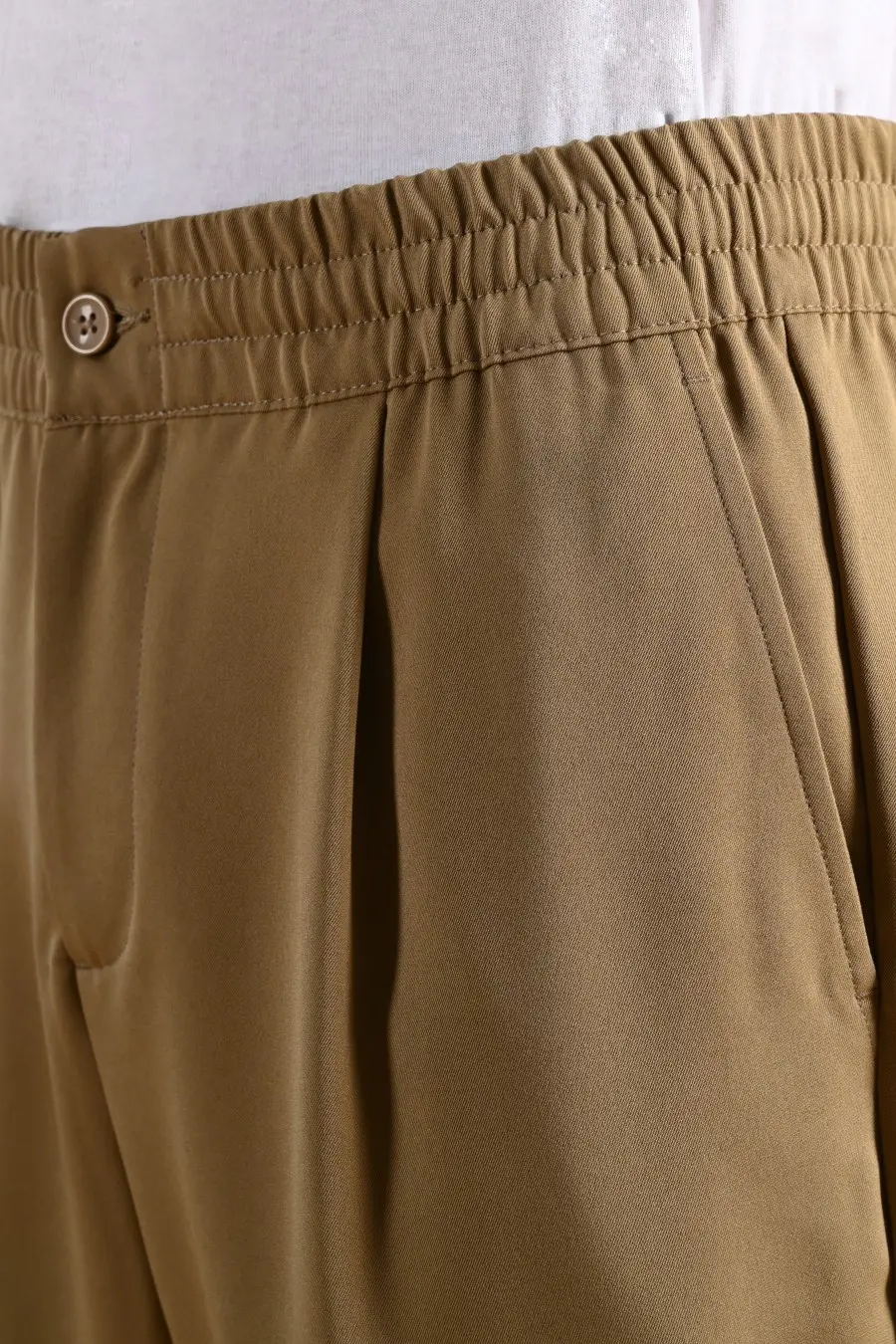 LECCE RELAXED FIT PANTS KHAKI