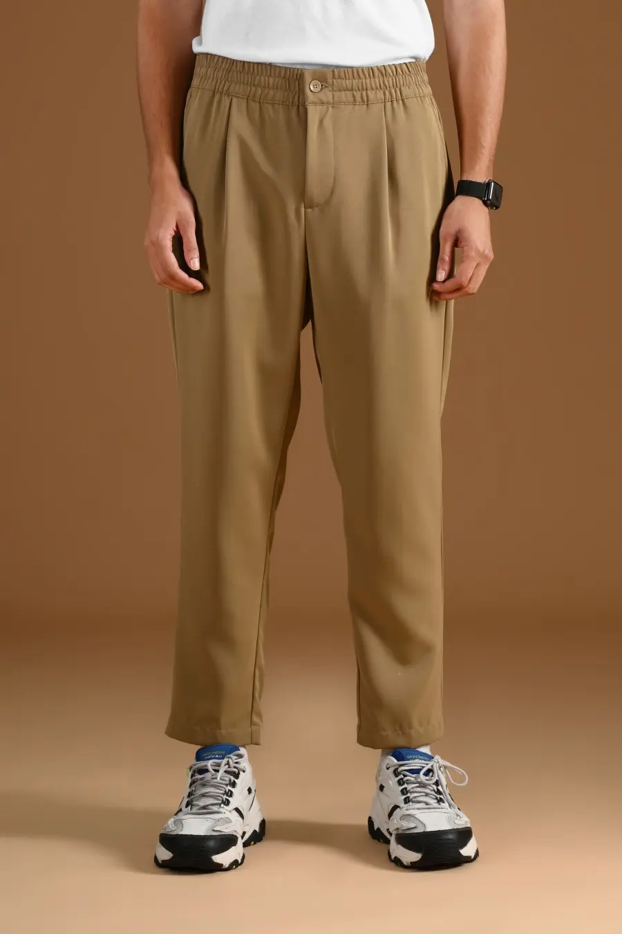 LECCE RELAXED FIT PANTS KHAKI