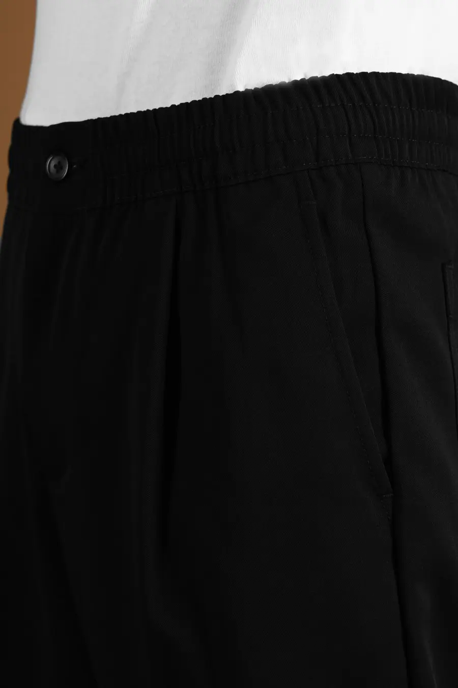 LECCE RELAXED FIT PANTS BLACK