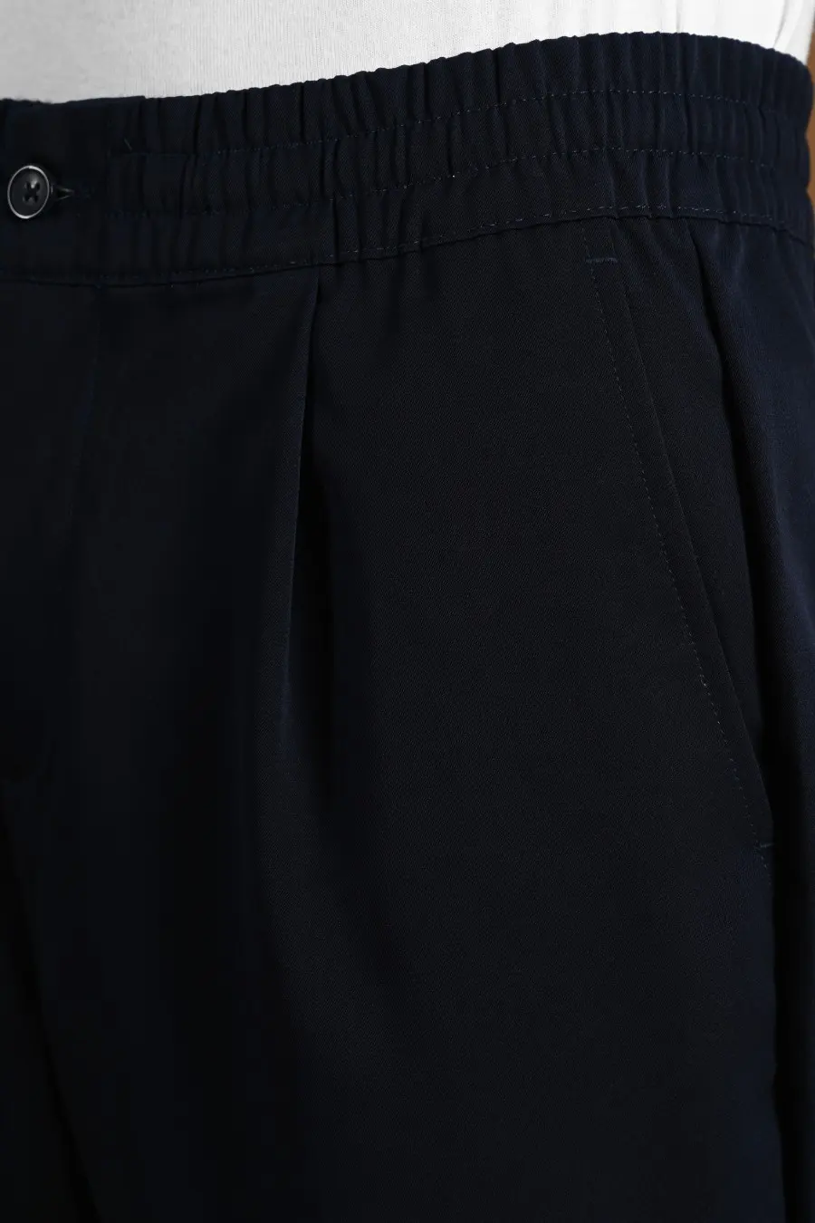 LECCE RELAXED FIT PANTS NAVY
