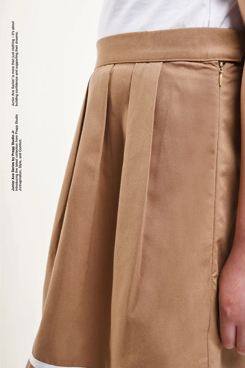 ACE TENNIS SKIRT WHITE CHOCO WHITE