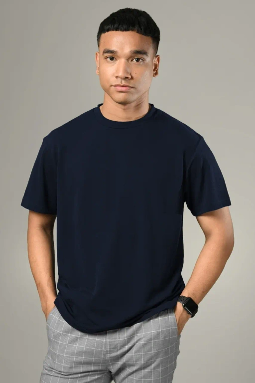Image of EAZYDRY BASIC TEES NAVY