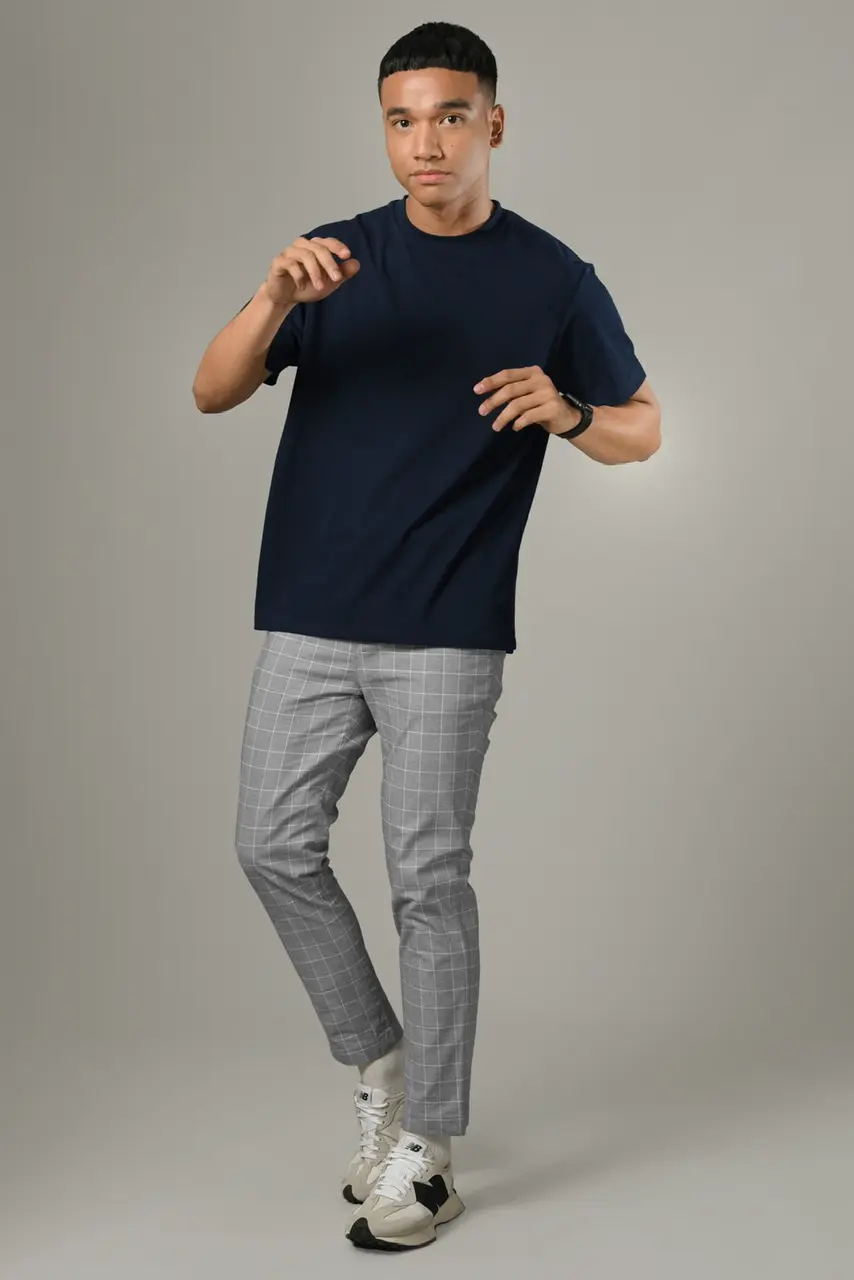 EAZYDRY BASIC TEES NAVY