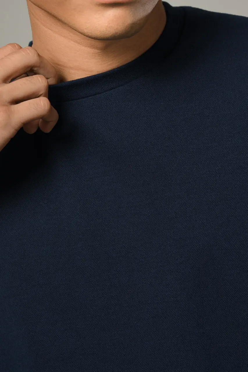 EAZYDRY BASIC TEES NAVY