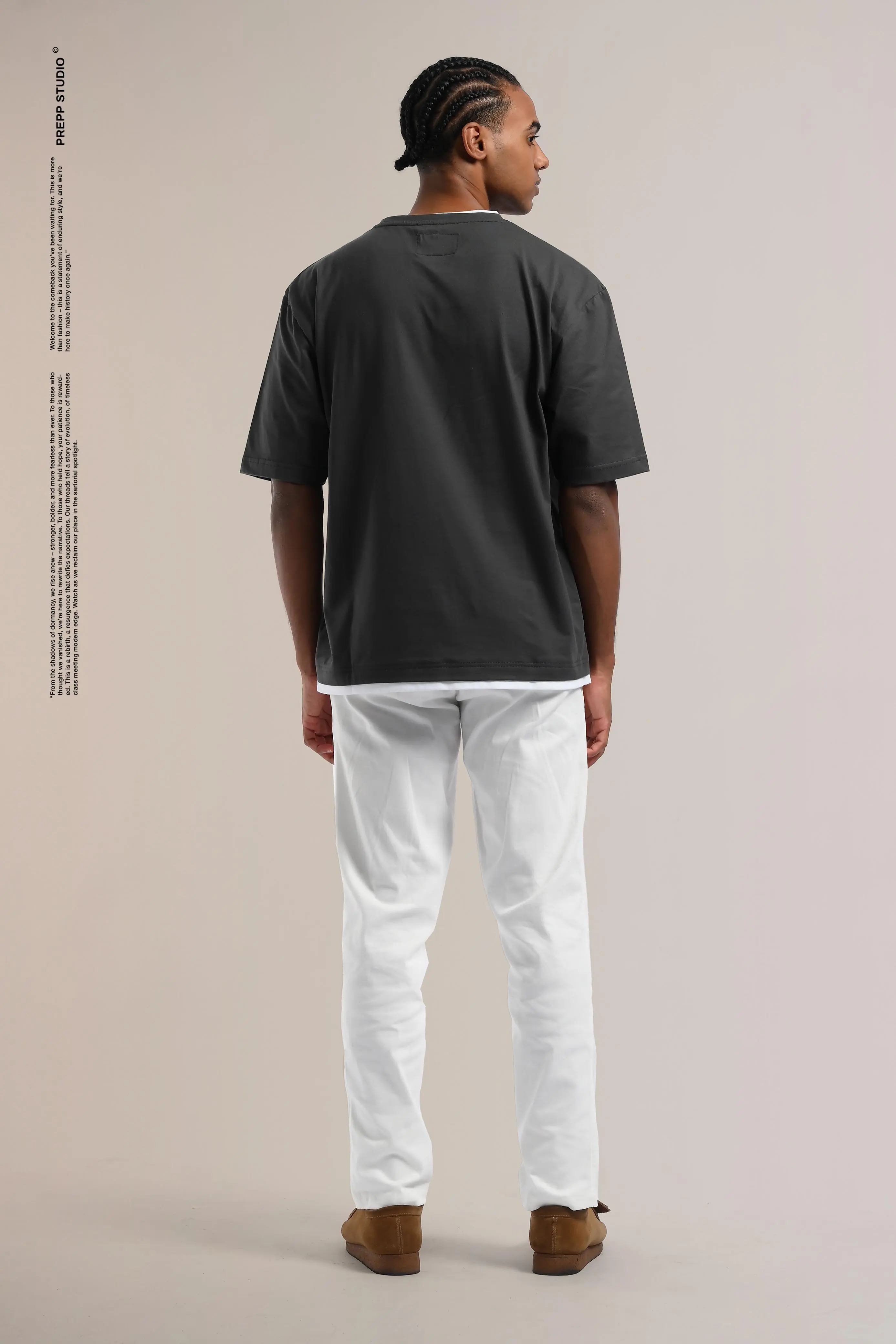 ENLITE DOUBLE TSHIRT CHARCOAL