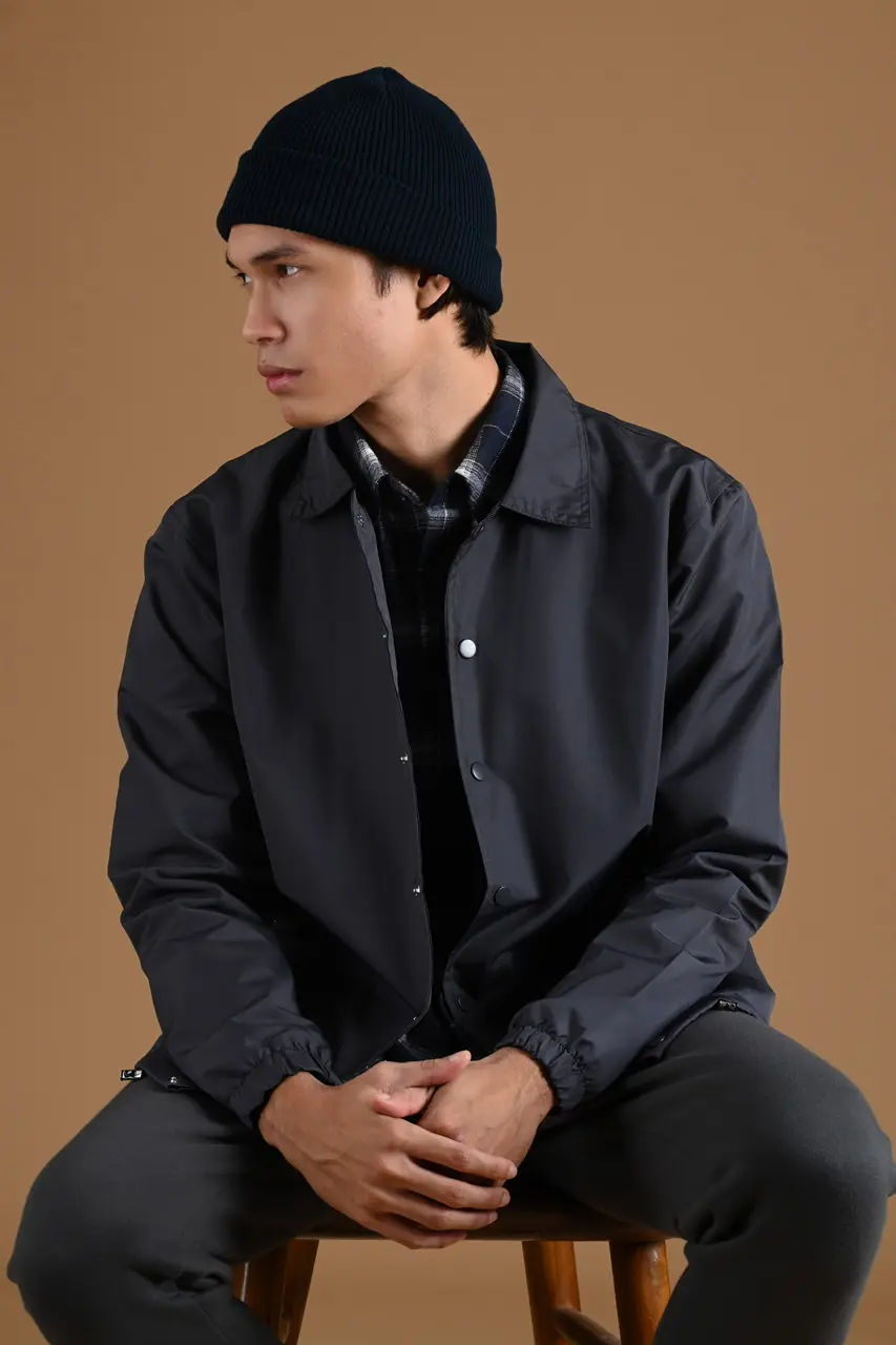 ULTIMATE COACH JACKET DARK GREY