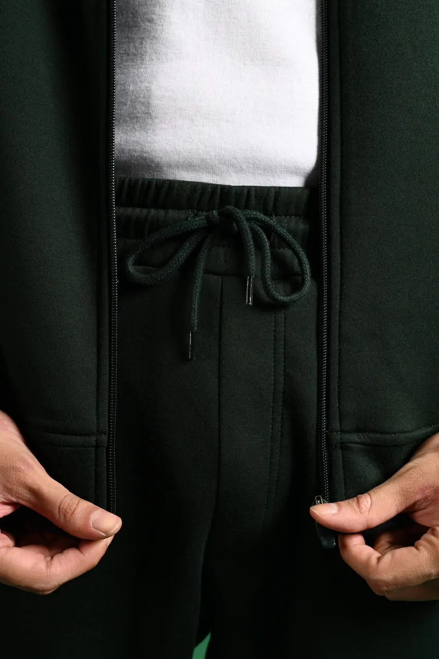 TWEED TRACKPANTS SYCAMORE STRIPE BLACK