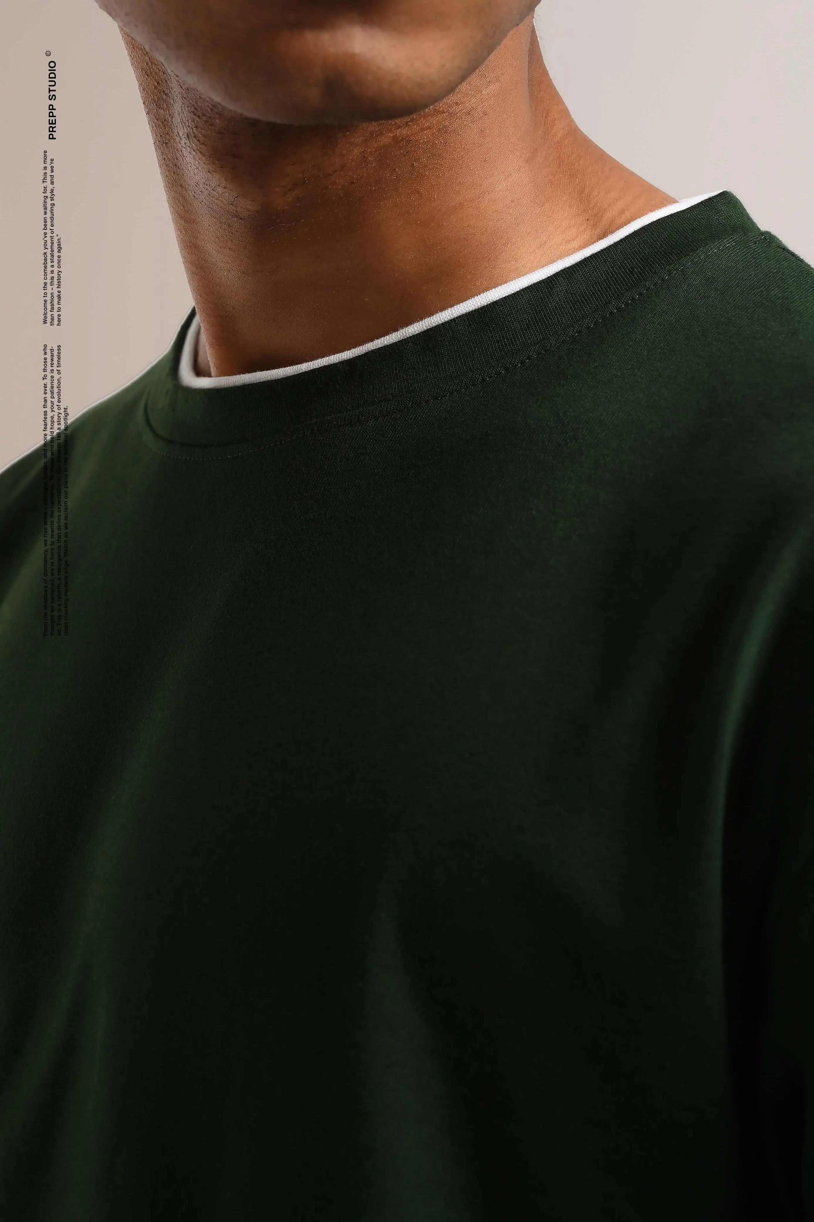 ENLITE DOUBLE TSHIRT DARK GREEN