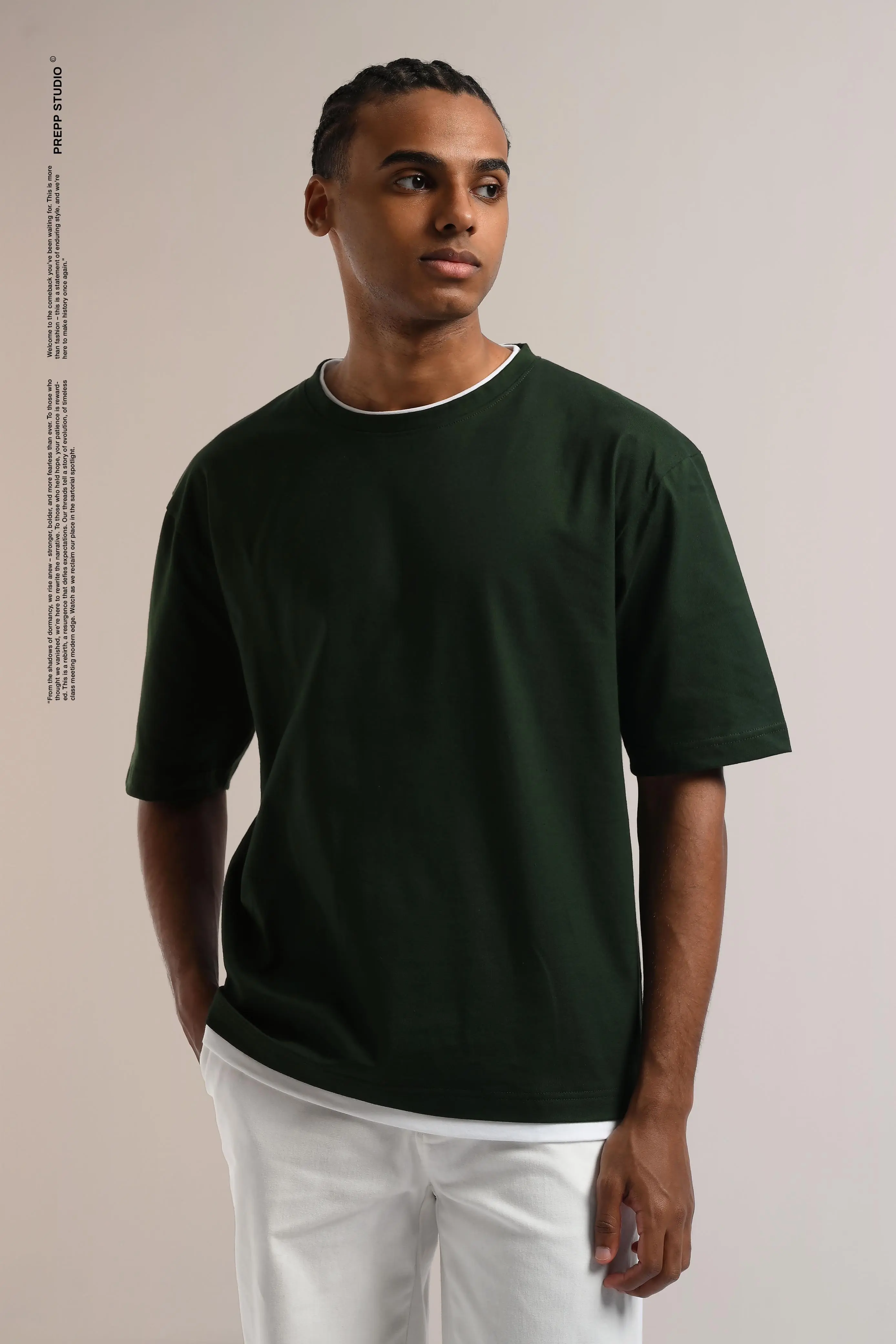 ENLITE DOUBLE TSHIRT DARK GREEN