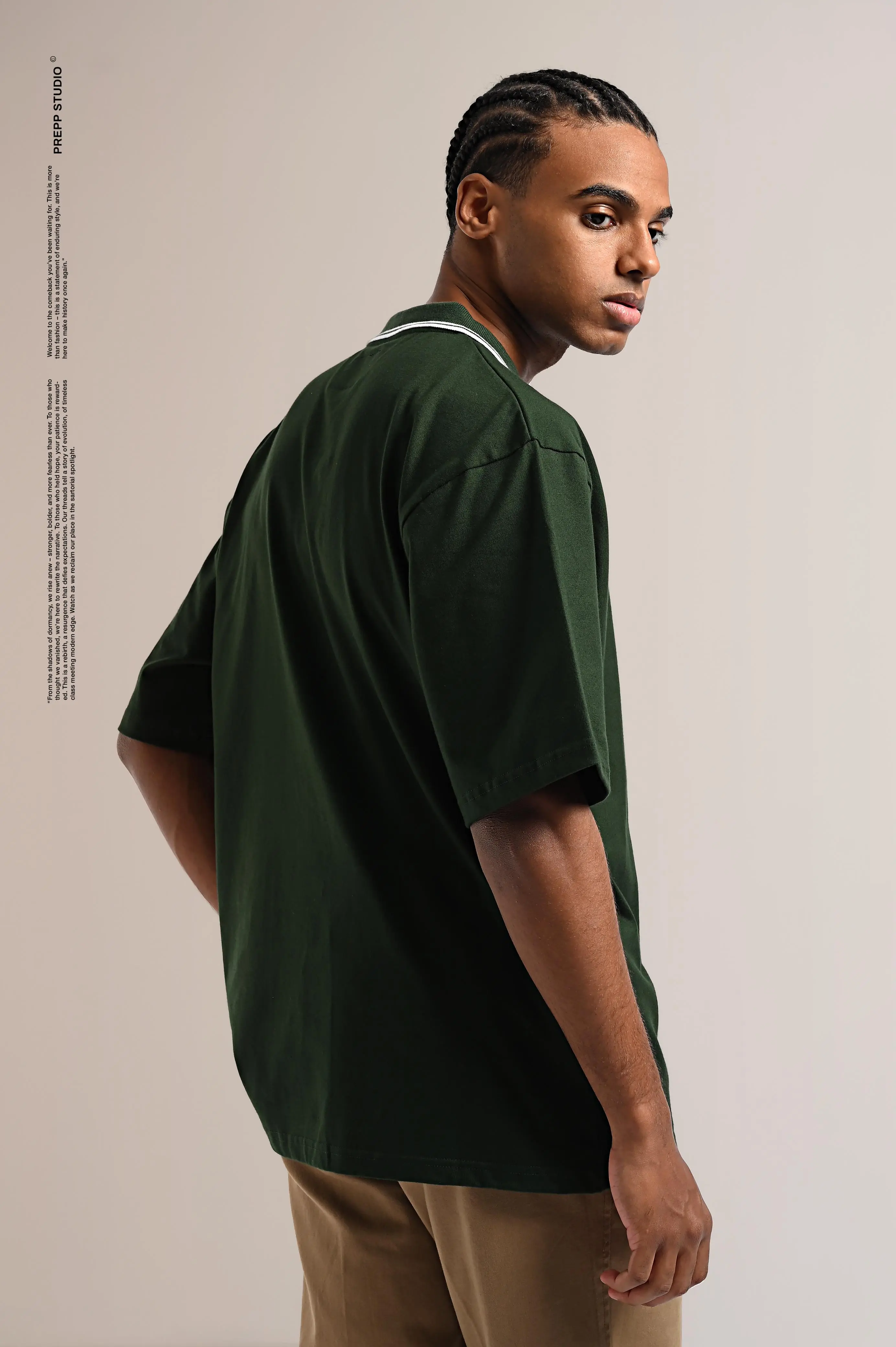 OVERTURE POLO SHIRT DARK GREEN