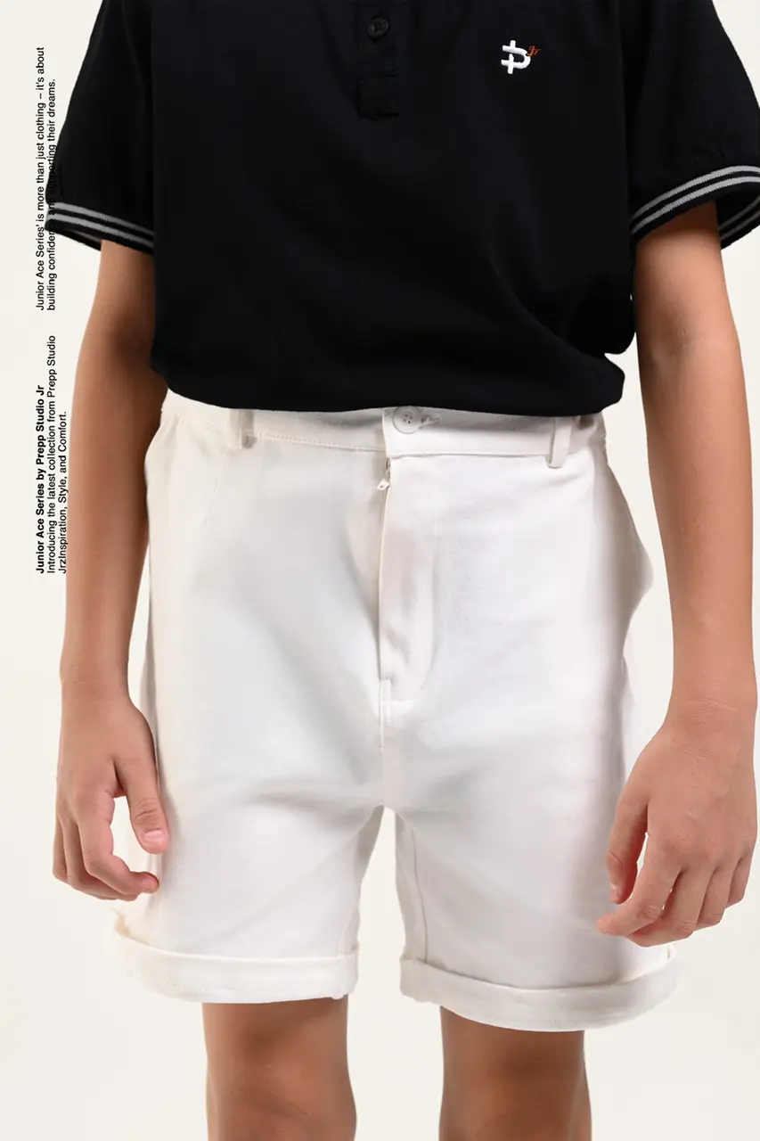 SHORT CHINOS PANTS  WHITE