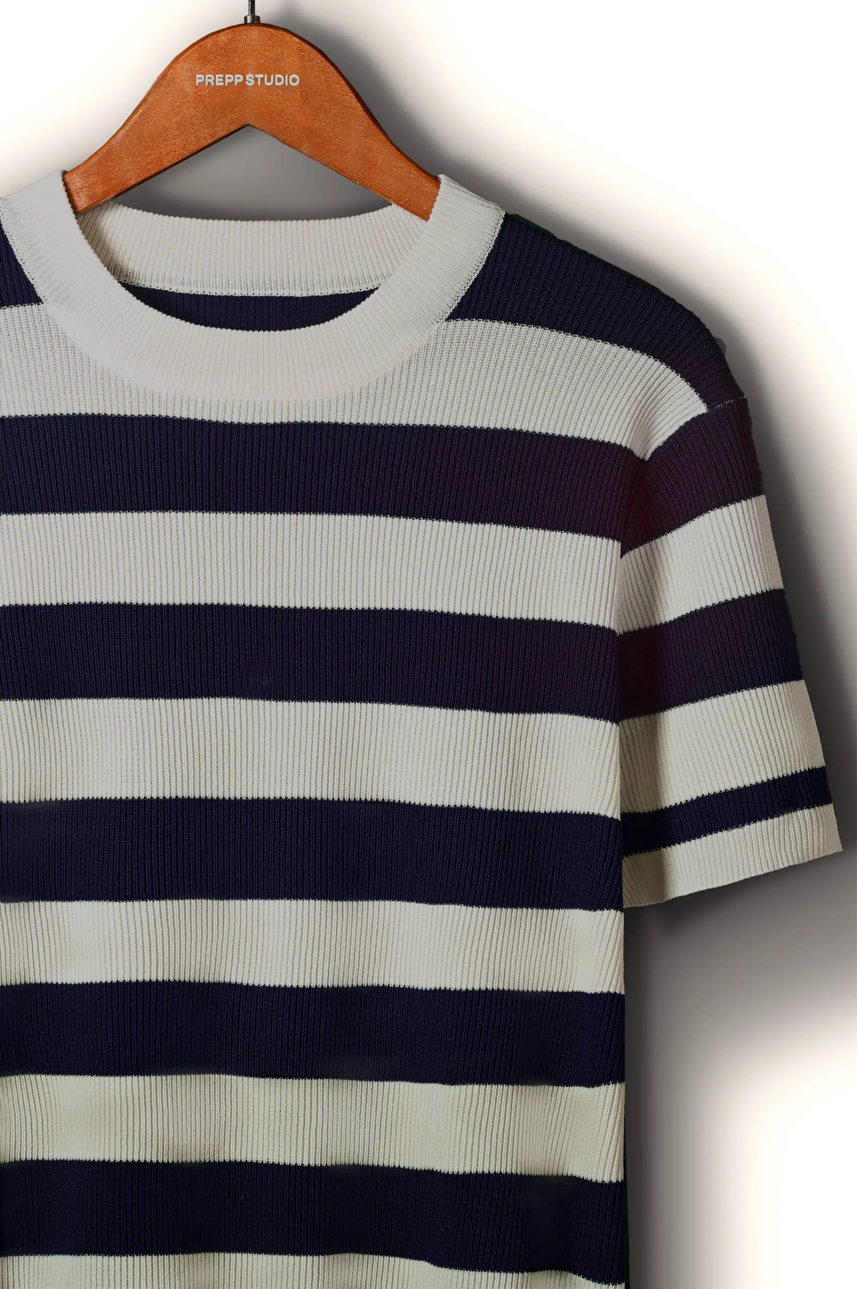 ALIGNIT STRIPE TEES NAVY