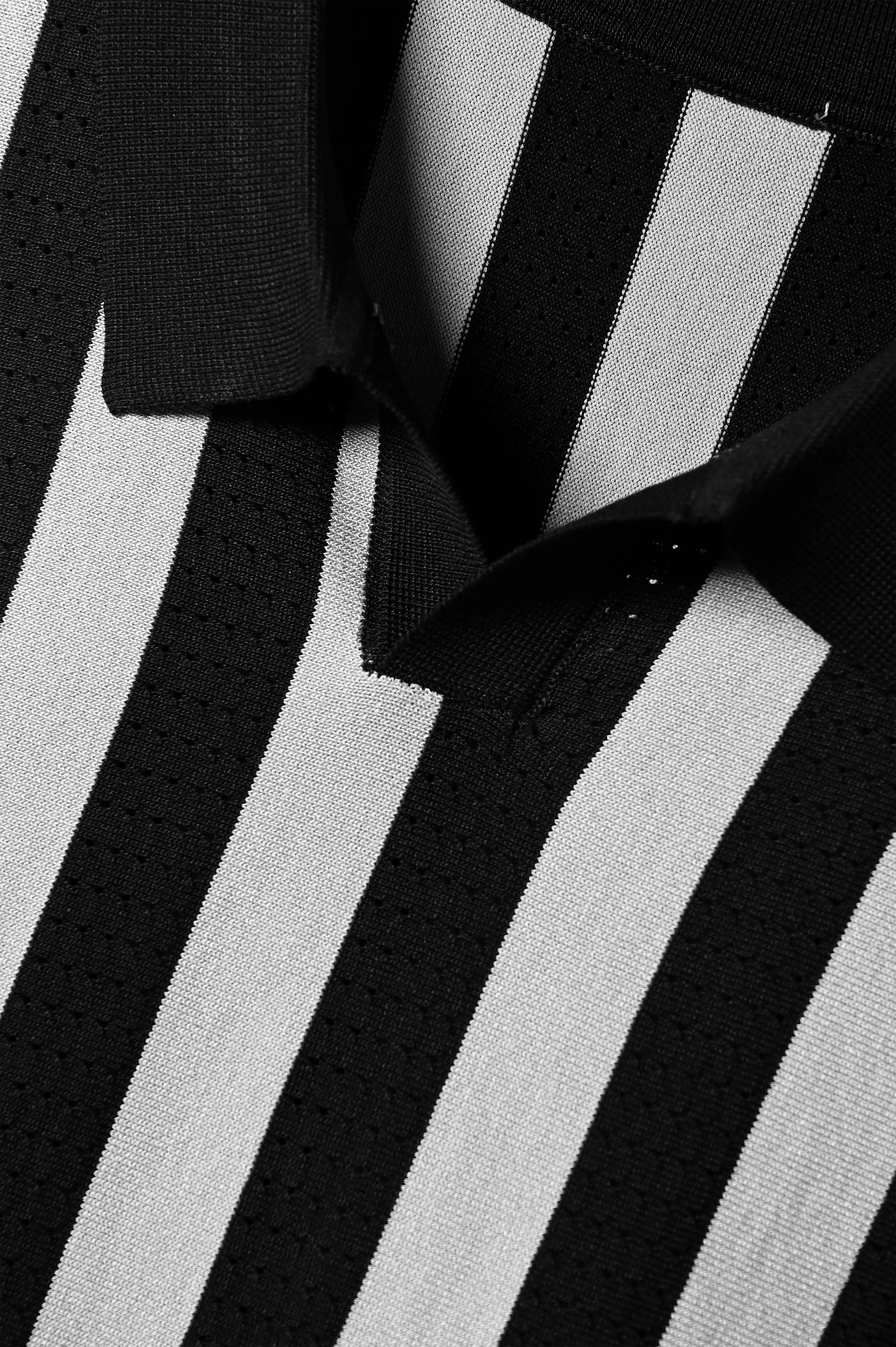 VERSTRIPE KNIT POLO BLACK