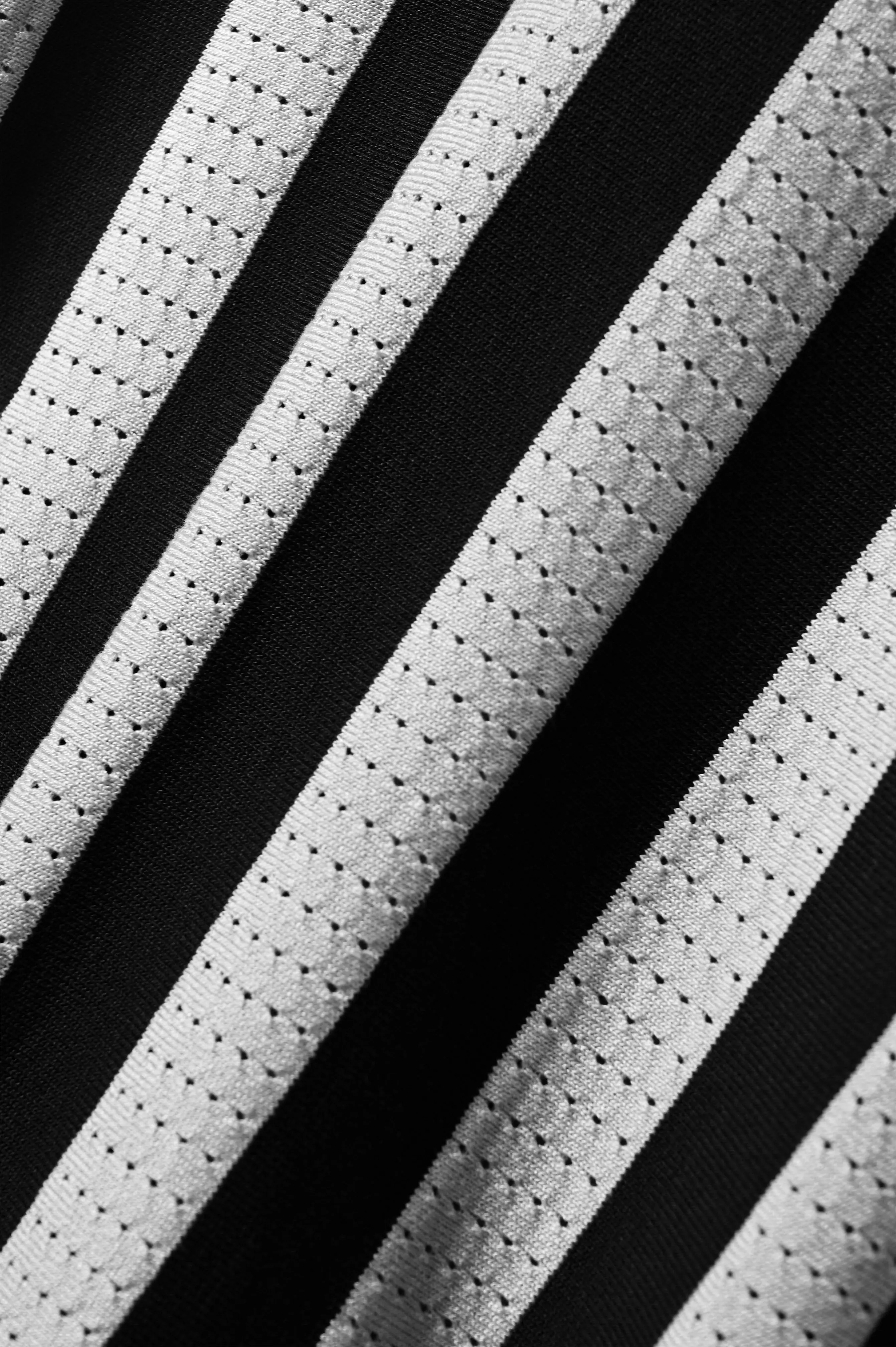 VERSTRIPE KNIT POLO BLACK