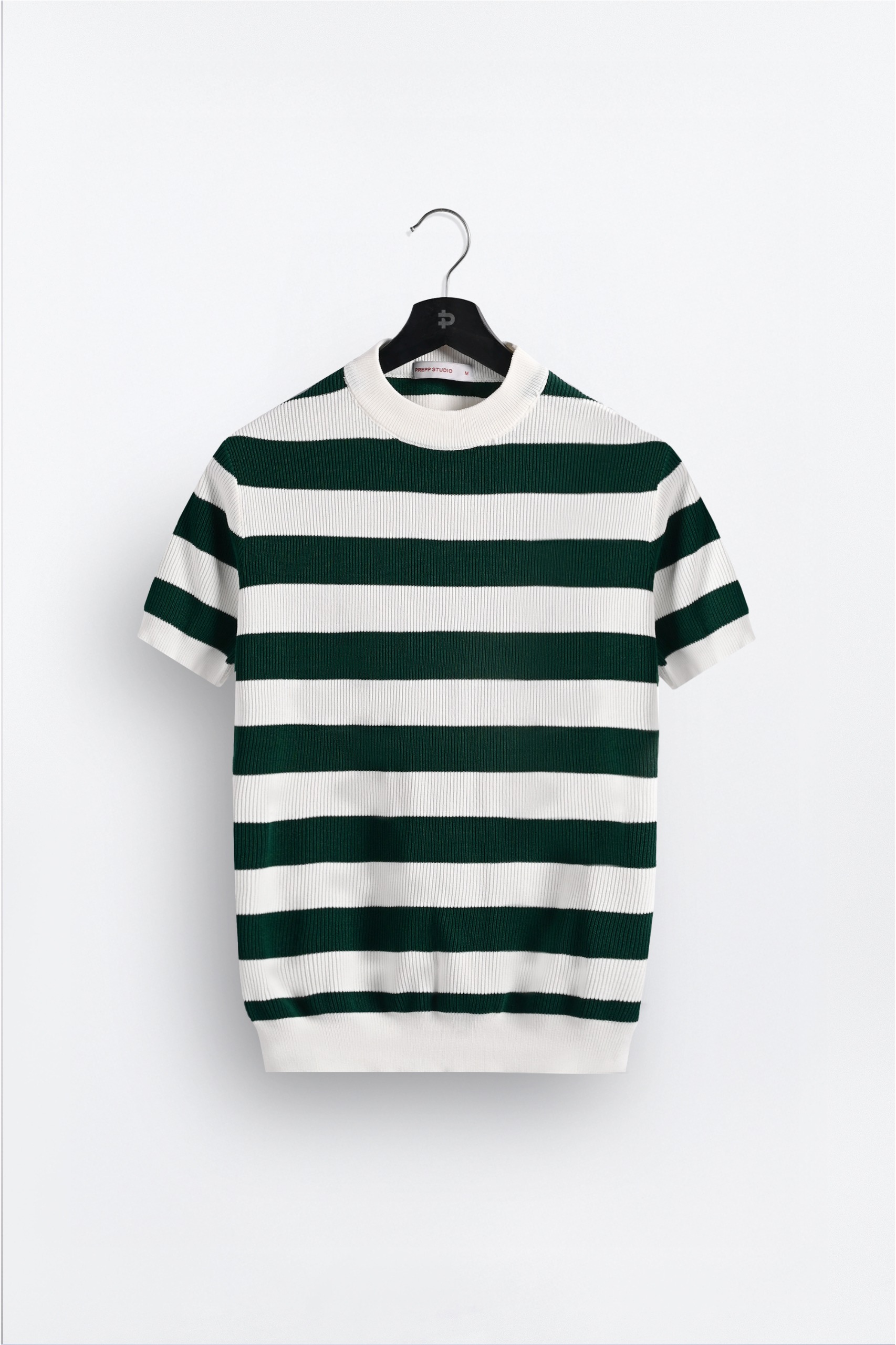 ALIGNIT STRIPE TEES GREEN
