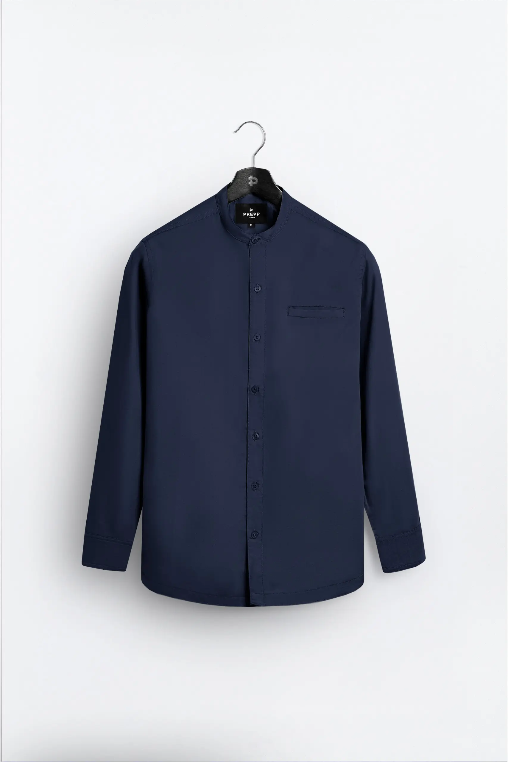 PSDF16-AARIAL MODEST SHIRT NAVY